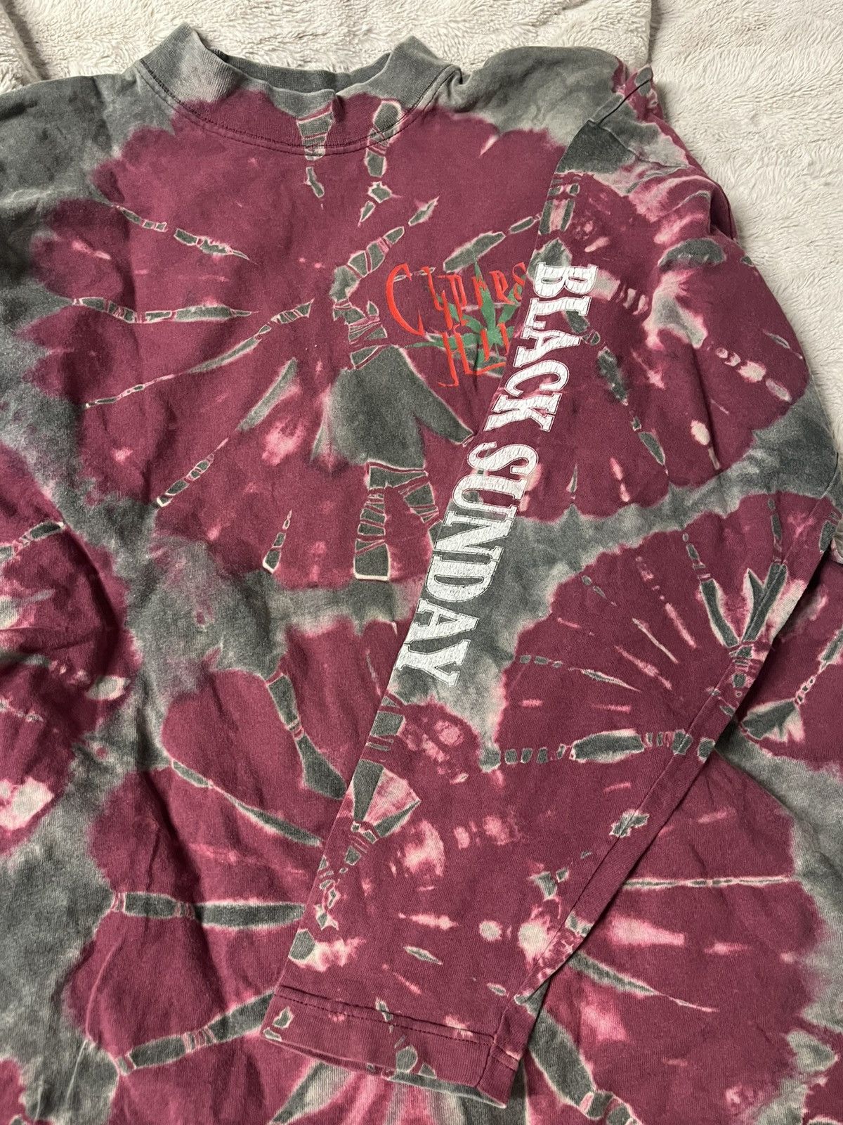 Band Tees × Vintage 1993 Cypress Hill Black Sunday Screen Stars Size XL Size US XL / EU 56 / 4 - 7 Thumbnail