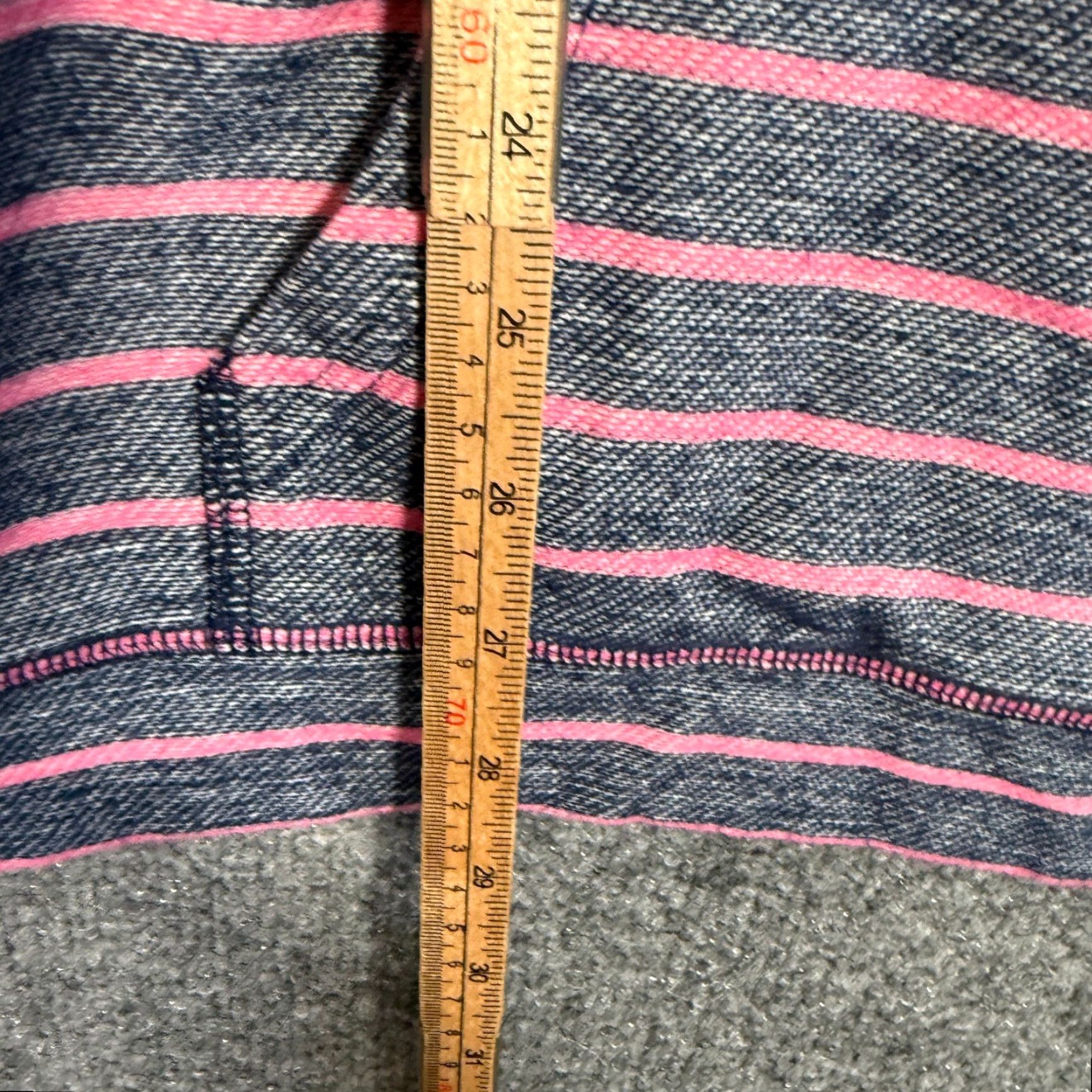 Talbots Talbots Sweatshirt Women 3X Striped Mock Neck Plus Size Casual Pullover Ocean Blue Pink Navy Size XXL / US 16-18 / IT 52-54 - 6 Thumbnail