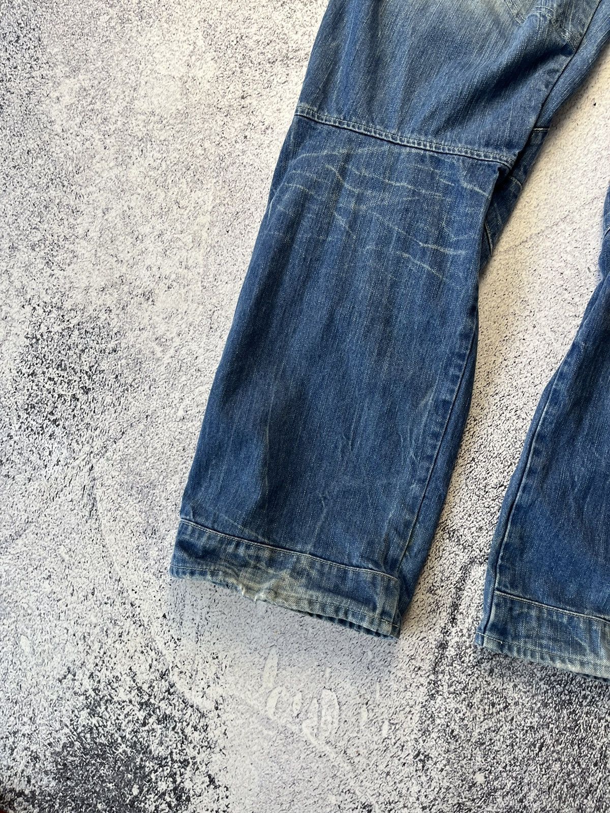 G-Star Vintage G Star Raw Cargo Denim Pants Avant Garde Baggy Size US 34 / EU 50 - 16 Thumbnail