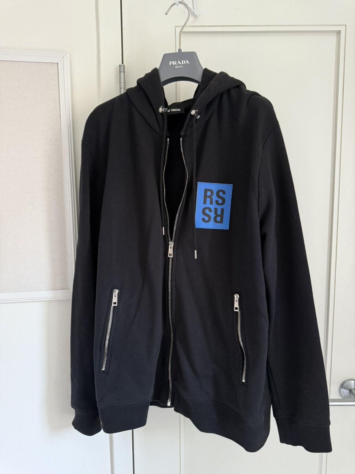 Raf Simons Multi-Zip Hoodie | Grailed
