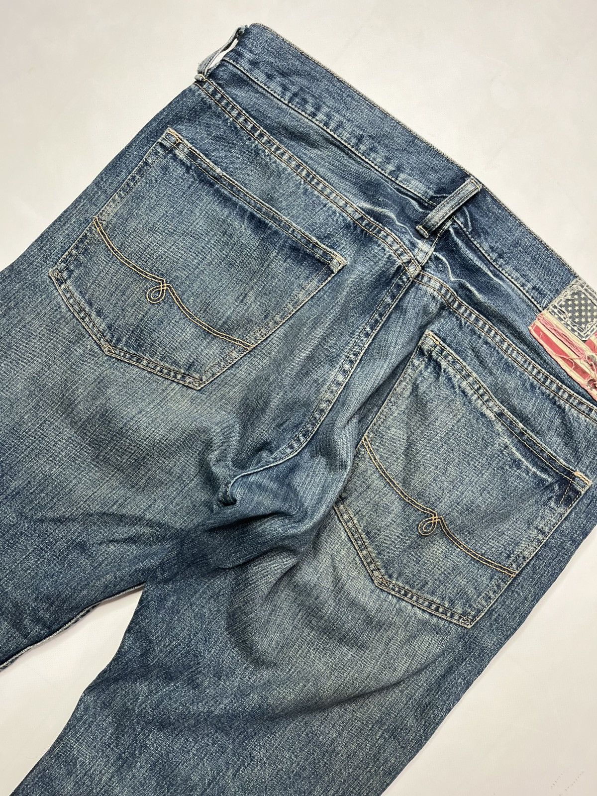 Polo Ralph Lauren Vintage Polo Ralph Lauren PJC Distressed jeans Size US 36 / EU 52 - 13 Thumbnail