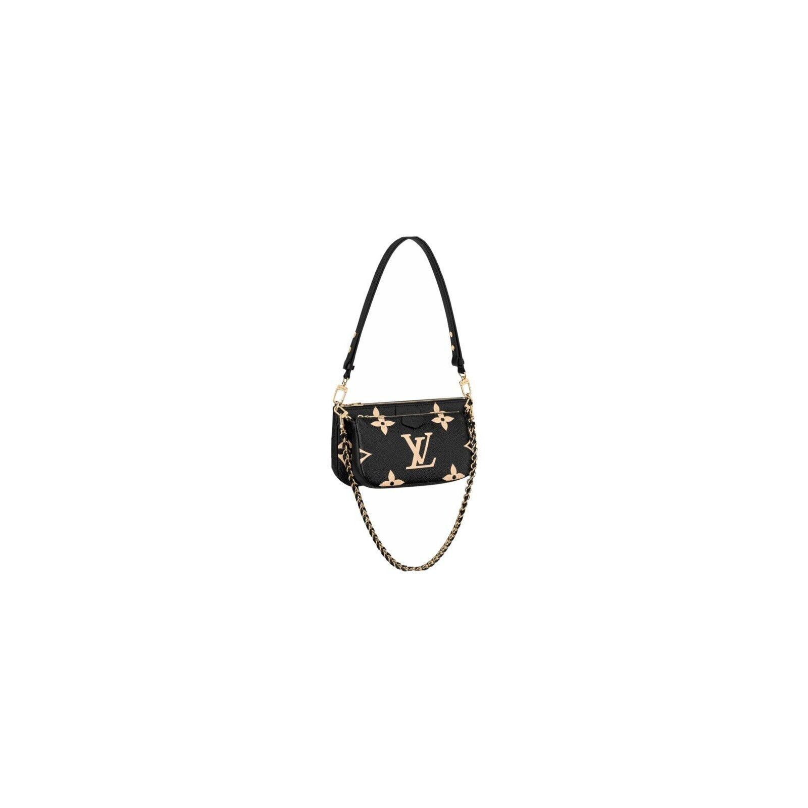 Louis Vuitton Louis Vuitton M45777 Black/Beige MULTI POCHETTE ACCESSOIRES Size ONE SIZE - 2 Thumbnail