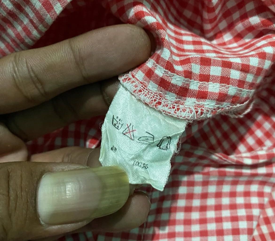 Issey Miyake 2000s Issey Miyake I.S Plaid Pocket Ls Button Shirt Size US L / EU 52-54 / 3 - 5 Thumbnail
