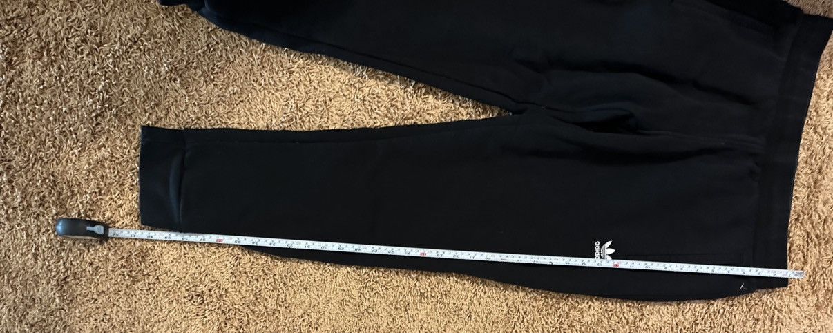 Adidas adidas embroidered trefoil black sweatpants size L Large Size US 33 - 6 Thumbnail