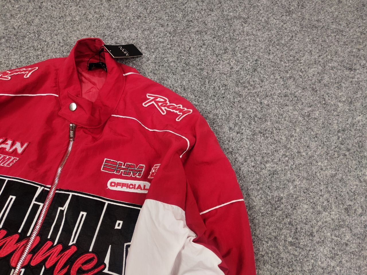 Japanese Brand Boxy Washed Nylon moto Sport Racing Short Jacket Vintage Size US S / EU 44-46 / 1 - 6 Thumbnail