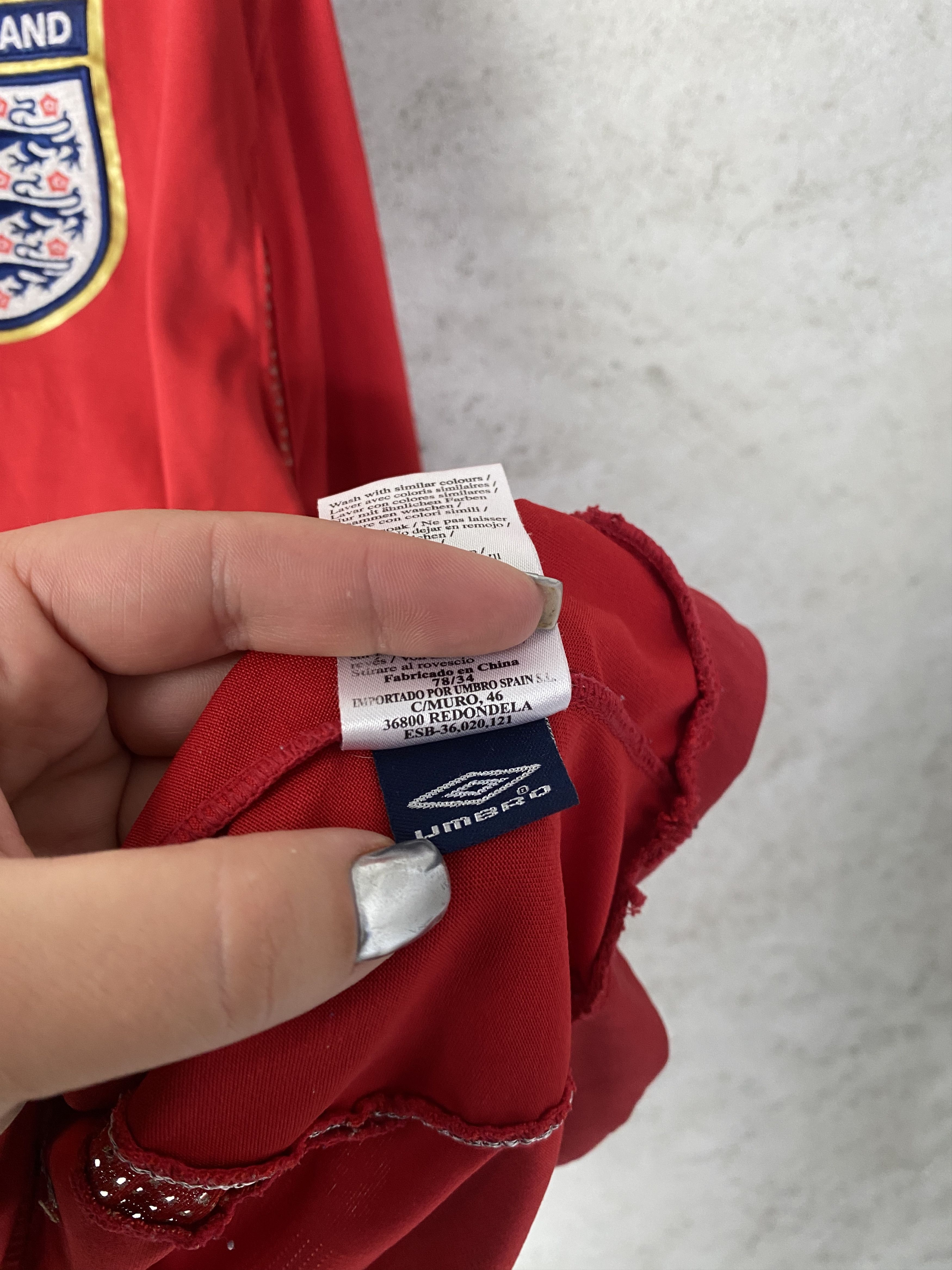 Umbro Jersey Umbro england lampart soccer y2k sport blokecore Size US L / EU 52-54 / 3 - 6 Thumbnail