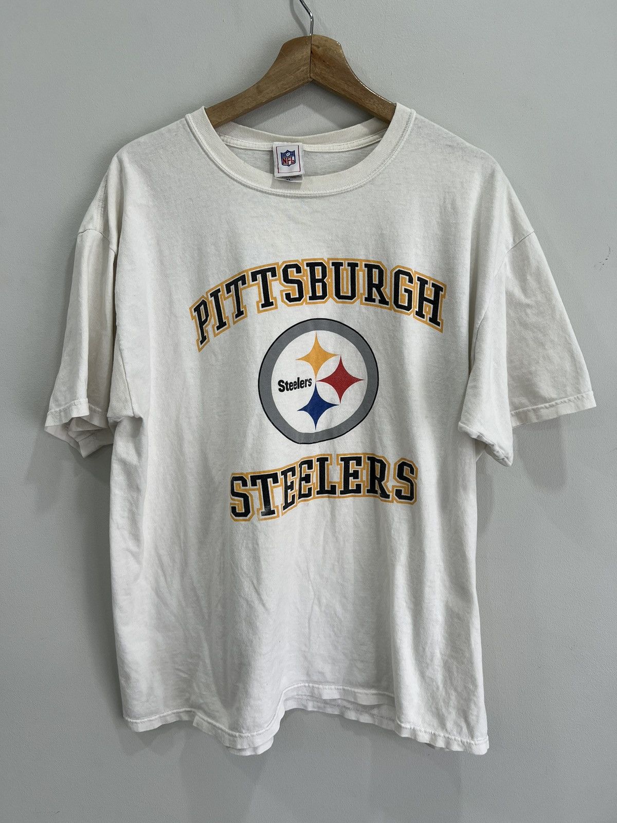 Vintage Vintage Pittsburgh Steelers Tee Shirt Size US L / EU 52-54 / 3 - 1 Thumbnail