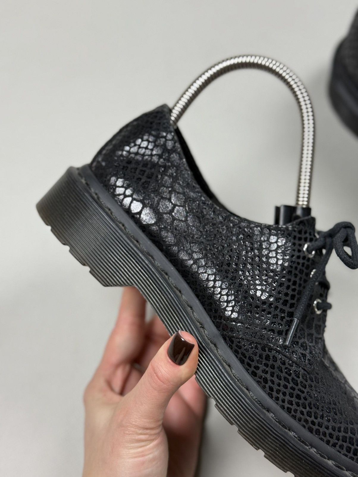 Dr. Martens Dr. Martens 1461 Tahan Snake Leather Oxford Shoes Boots Size US 6 / IT 36 - 7 Thumbnail