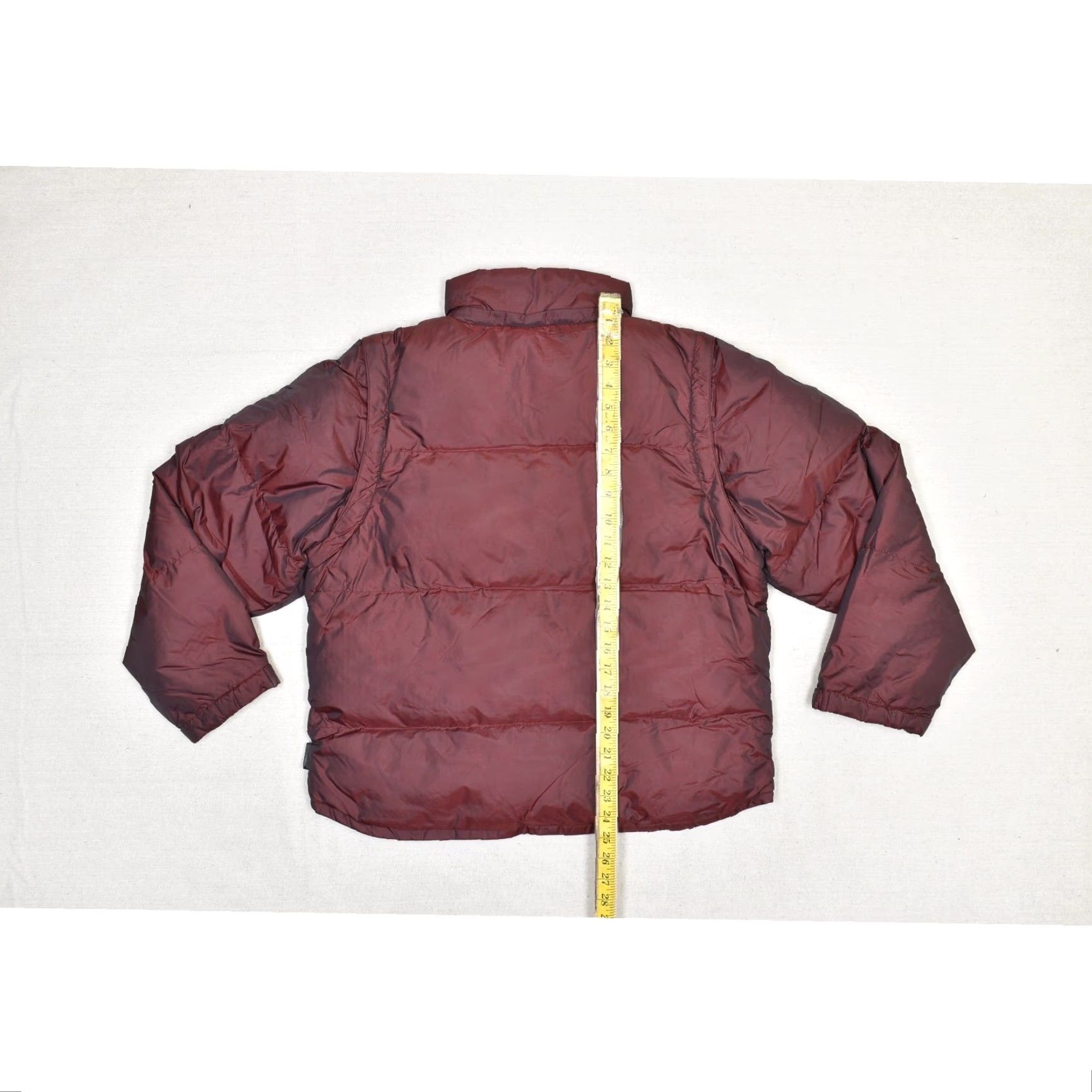 Express Express Men's Puffer Jacket Full Zip Red M Winter Coat Size US M / EU 48-50 / 2 - 6 Thumbnail