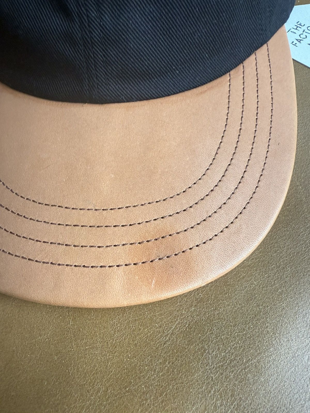 Other THE FACTORY MADE Leather Brim Cap Long Bill Cap FM934 Size ONE SIZE - 11 Thumbnail