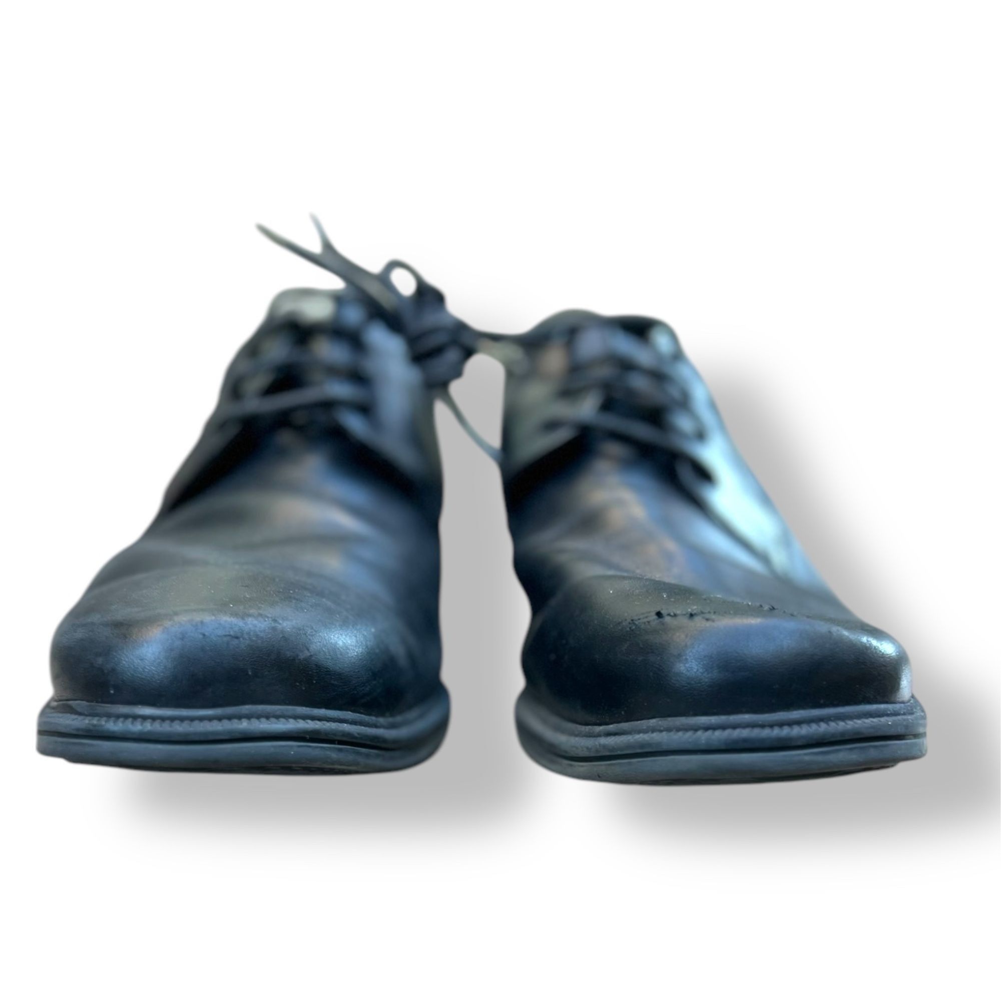 Rockport Mens Rockport Black Leather Oxford Shoes Size 8.5 Made In In Size US 8.5 / EU 41-42 - 6 Thumbnail