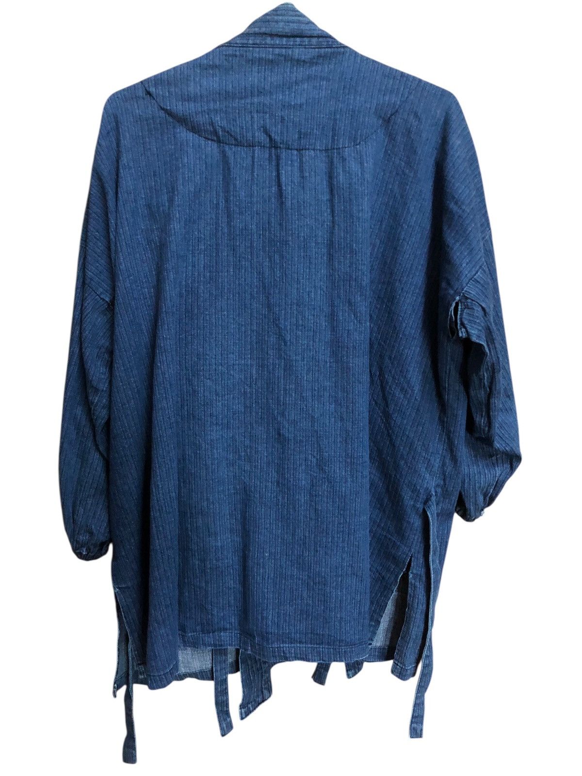 Japanese Brand Jugumer Kyoto Indigo Visvim Inspired Kimono Size US M / EU 48-50 / 2 - 2 Thumbnail