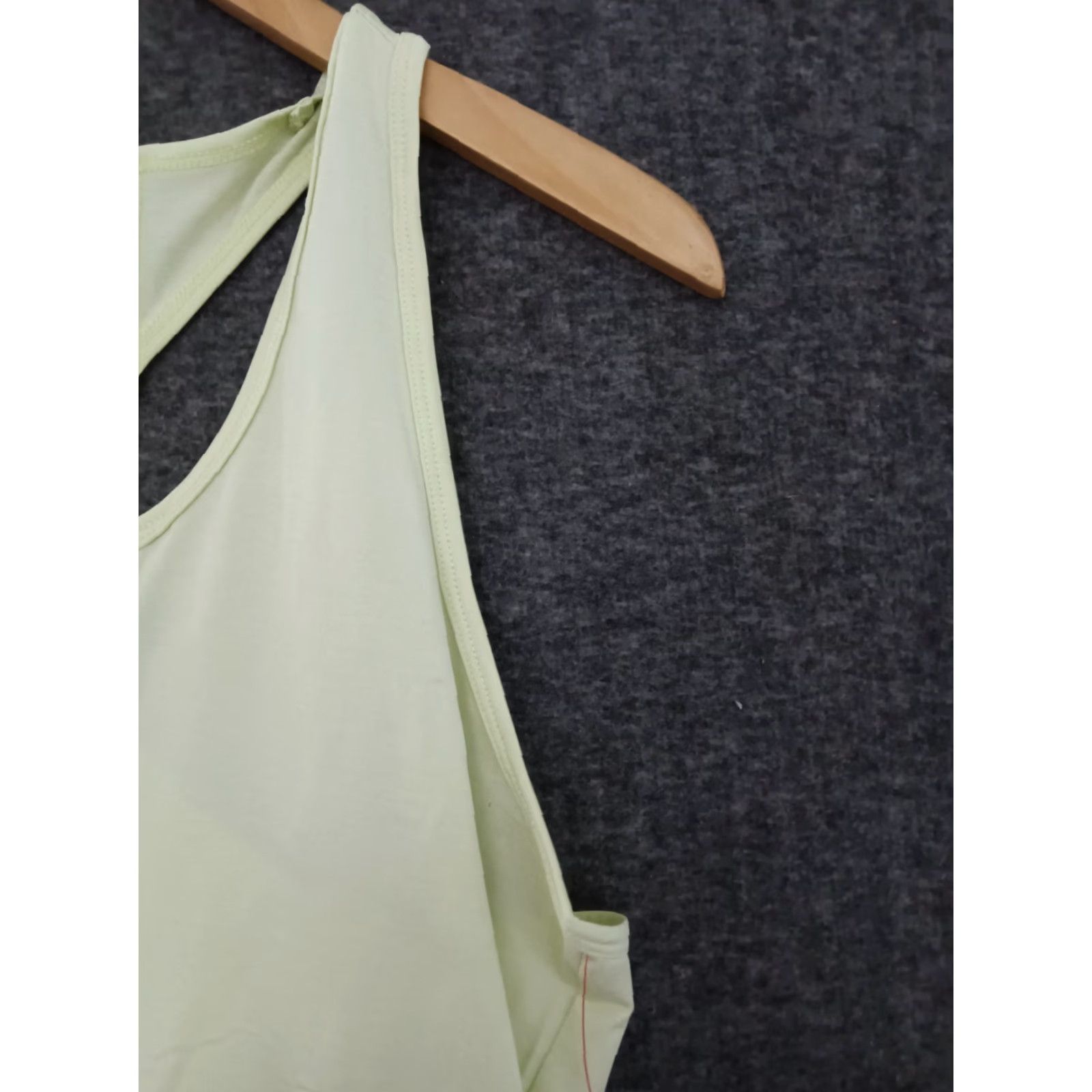 Reebok Reebok Active Tank Top Womens Lime Green Sleeveless Racerback XS-? (Wait) Size L / US 10 / IT 46 - 4 Thumbnail