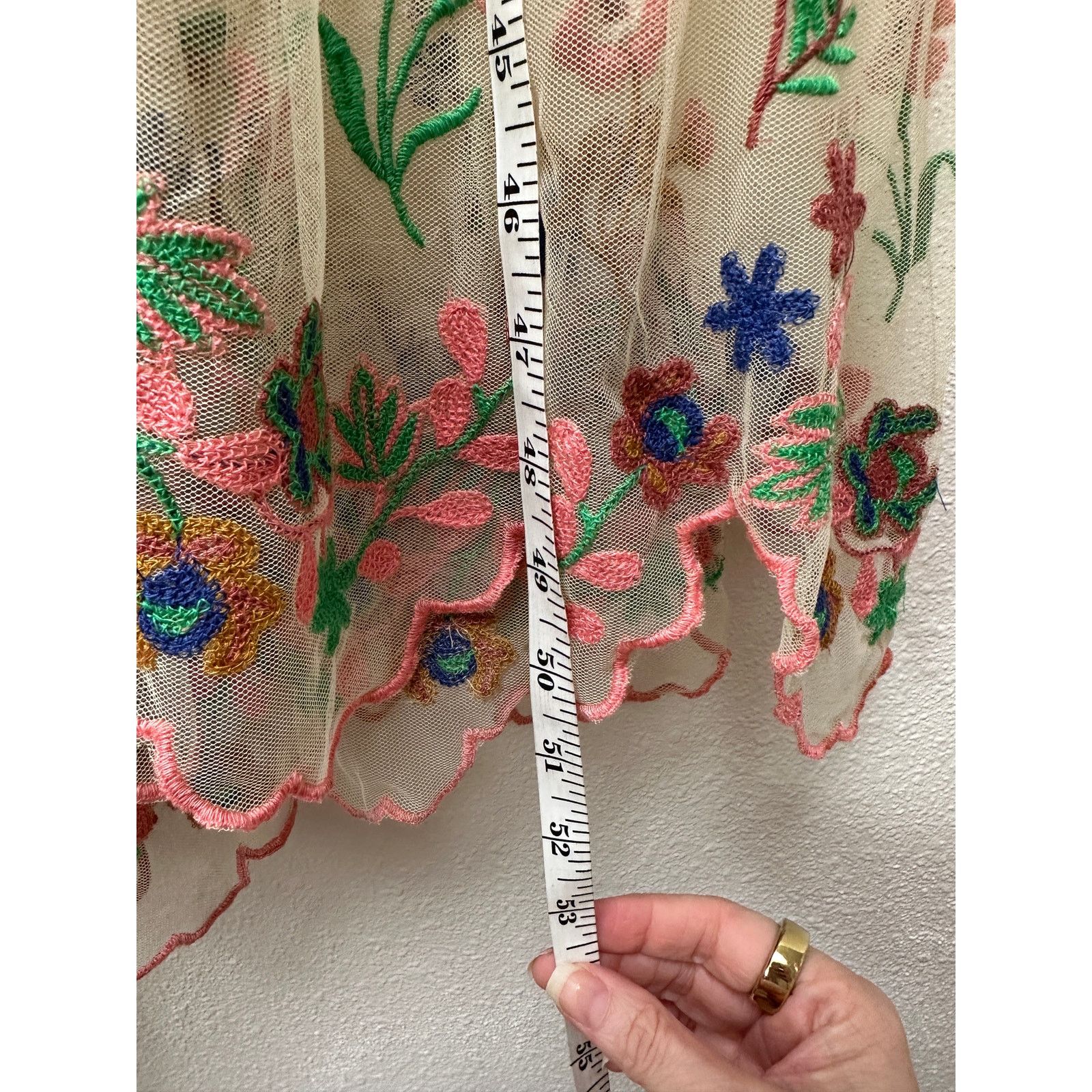 Other NWT BL-NK Women Coverup Multicolor One Size Sheer Duster Size ONE SIZE - 11 Thumbnail