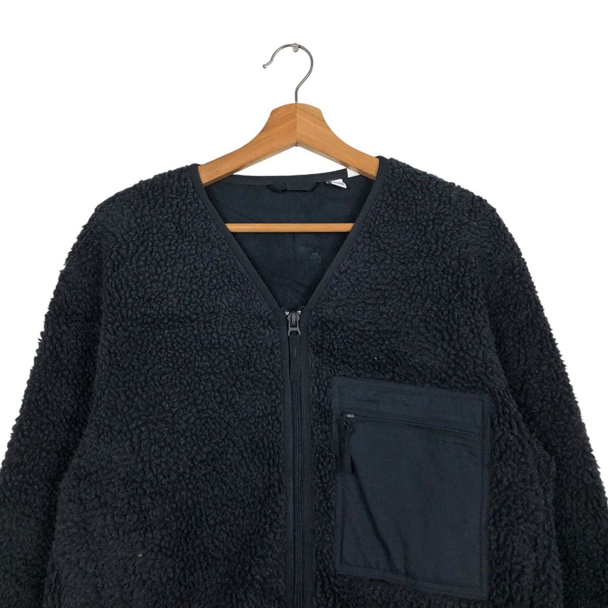 Japanese Brand 🔥FLEECE SHERPA DIP PILE JACKET ZIPPER UNIQLO UNDERCOVER Size US S / EU 44-46 / 1 - 5 Thumbnail