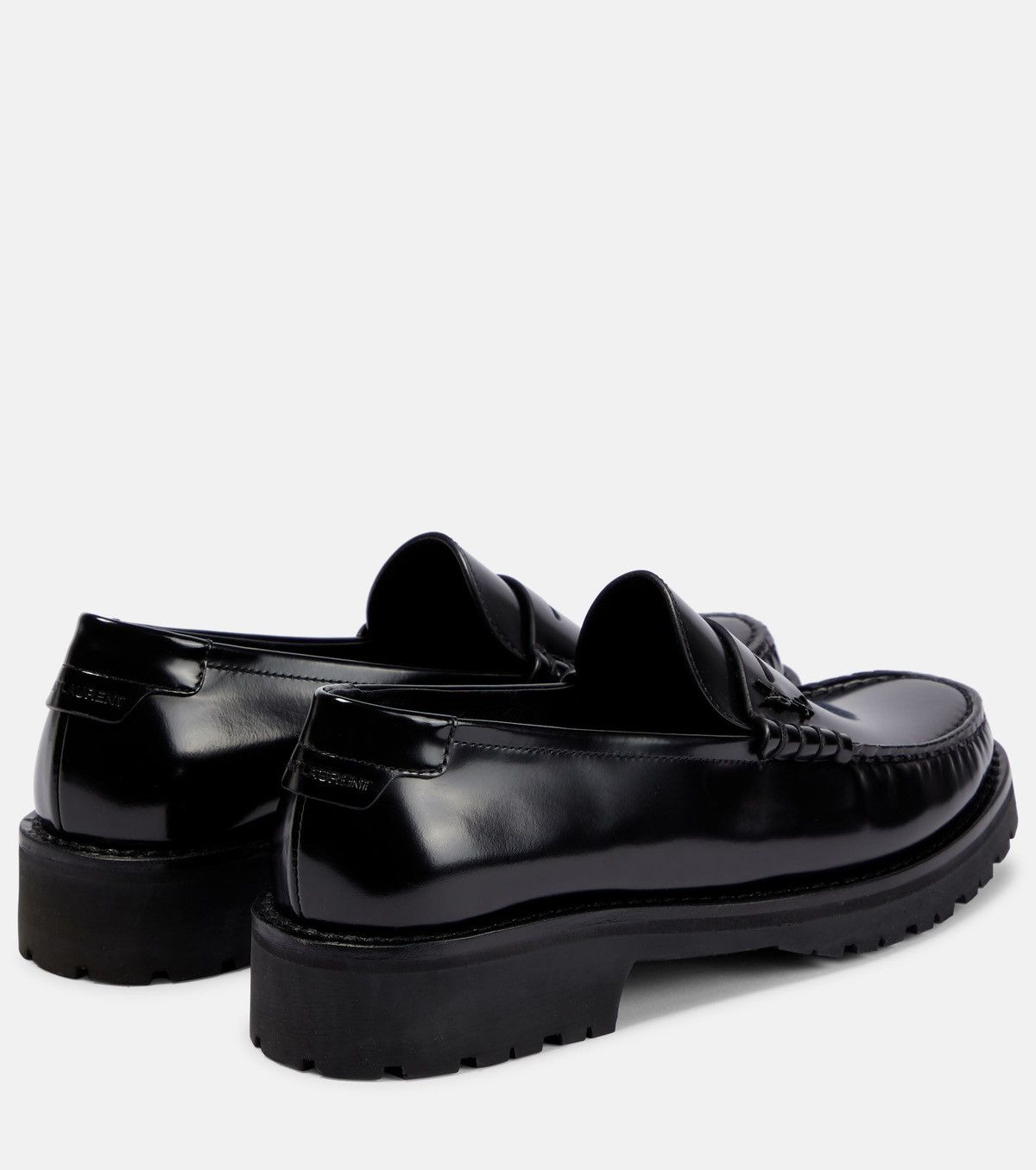 Saint Laurent Paris Le Loafer leather penny loafers Size US 7 / IT 37 - 2 Thumbnail