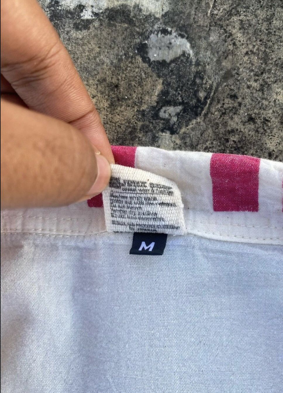 Japanese Brand × Vintage FLOUR SACK SHIRT VINTAGE Size US L / EU 52-54 / 3 - 5 Thumbnail