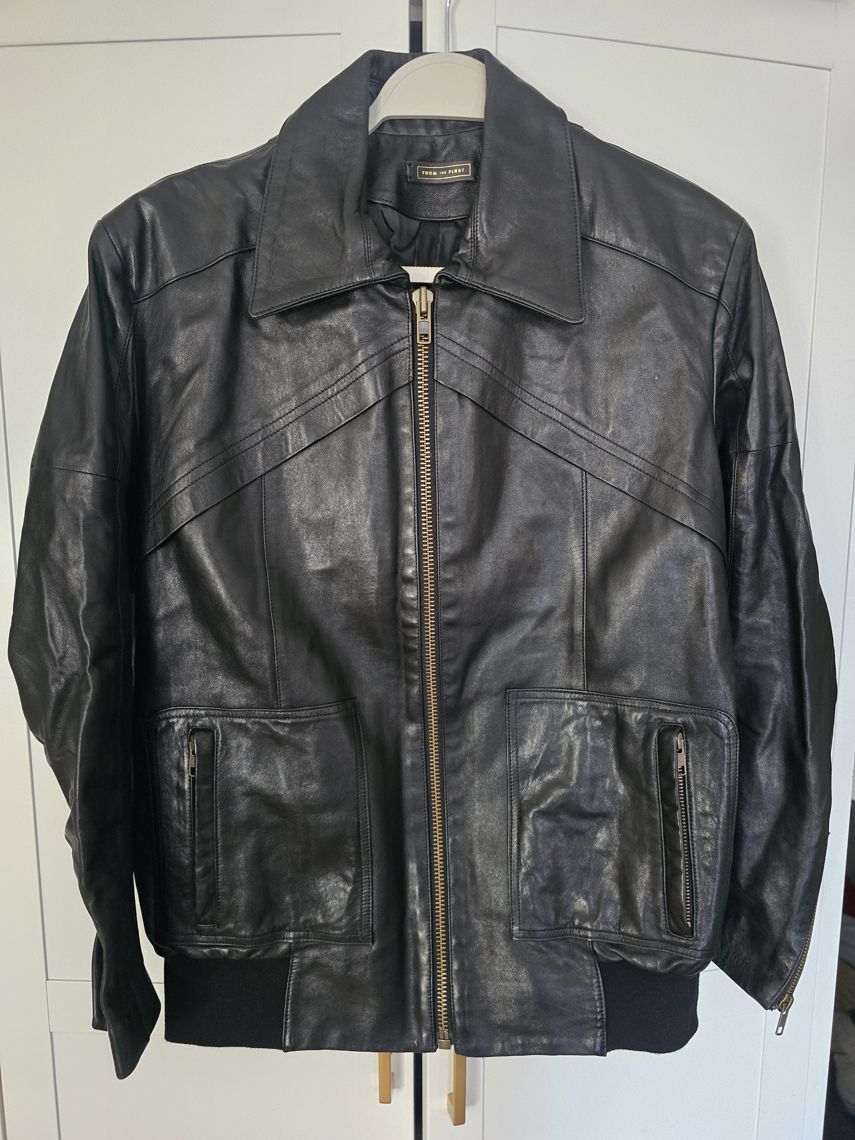 From The First Leather Bomber Jacket Size US S / EU 44-46 / 1 - 1 Thumbnail