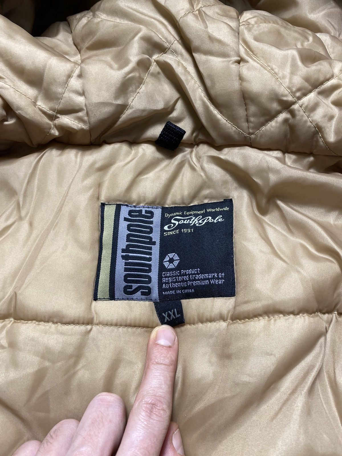 Rare Southpole N-2B Parka Bomber Jacket Flying millitary