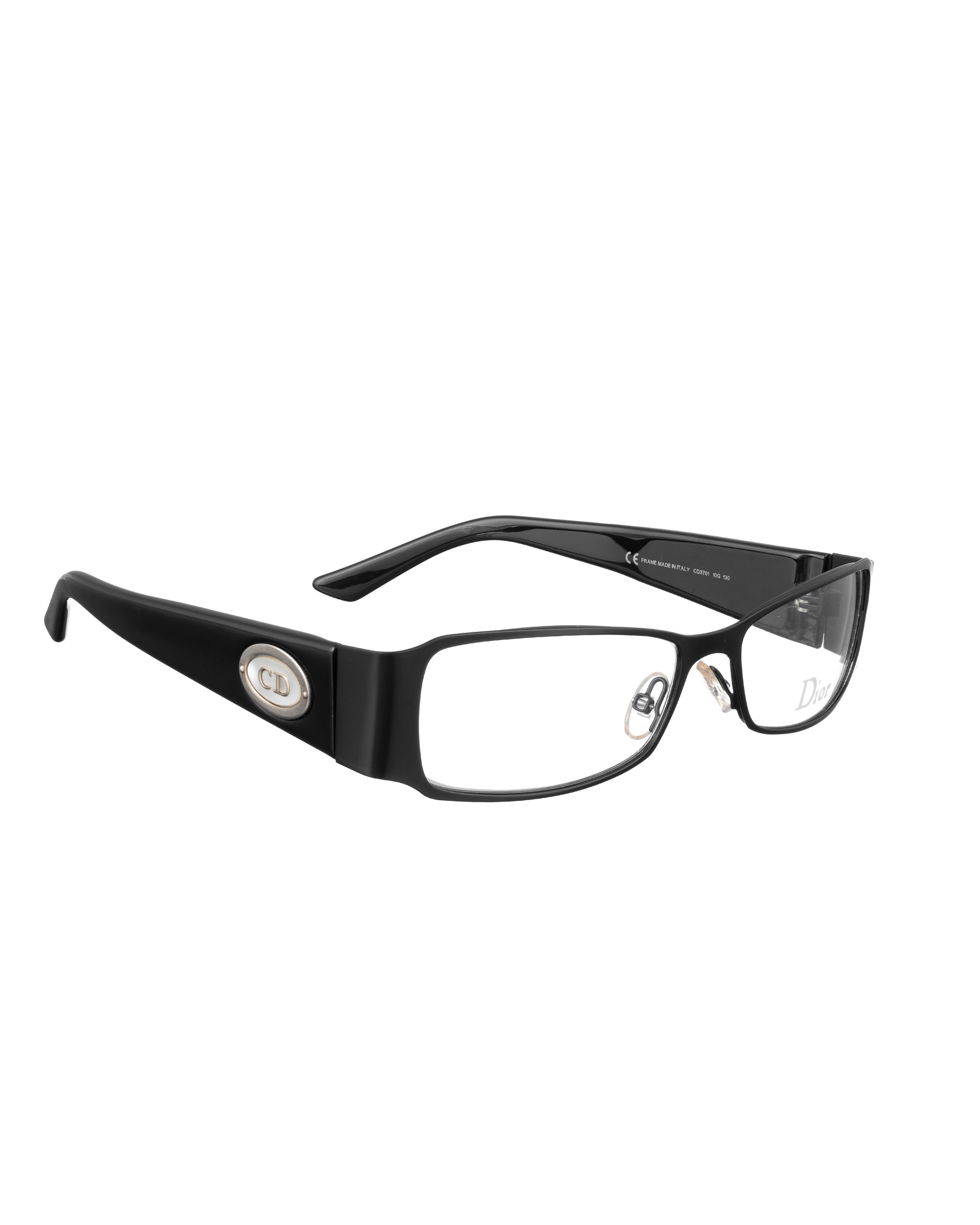Dior Dior 00s Black Glasses with Vintage Logo Size ONE SIZE - 1 Thumbnail