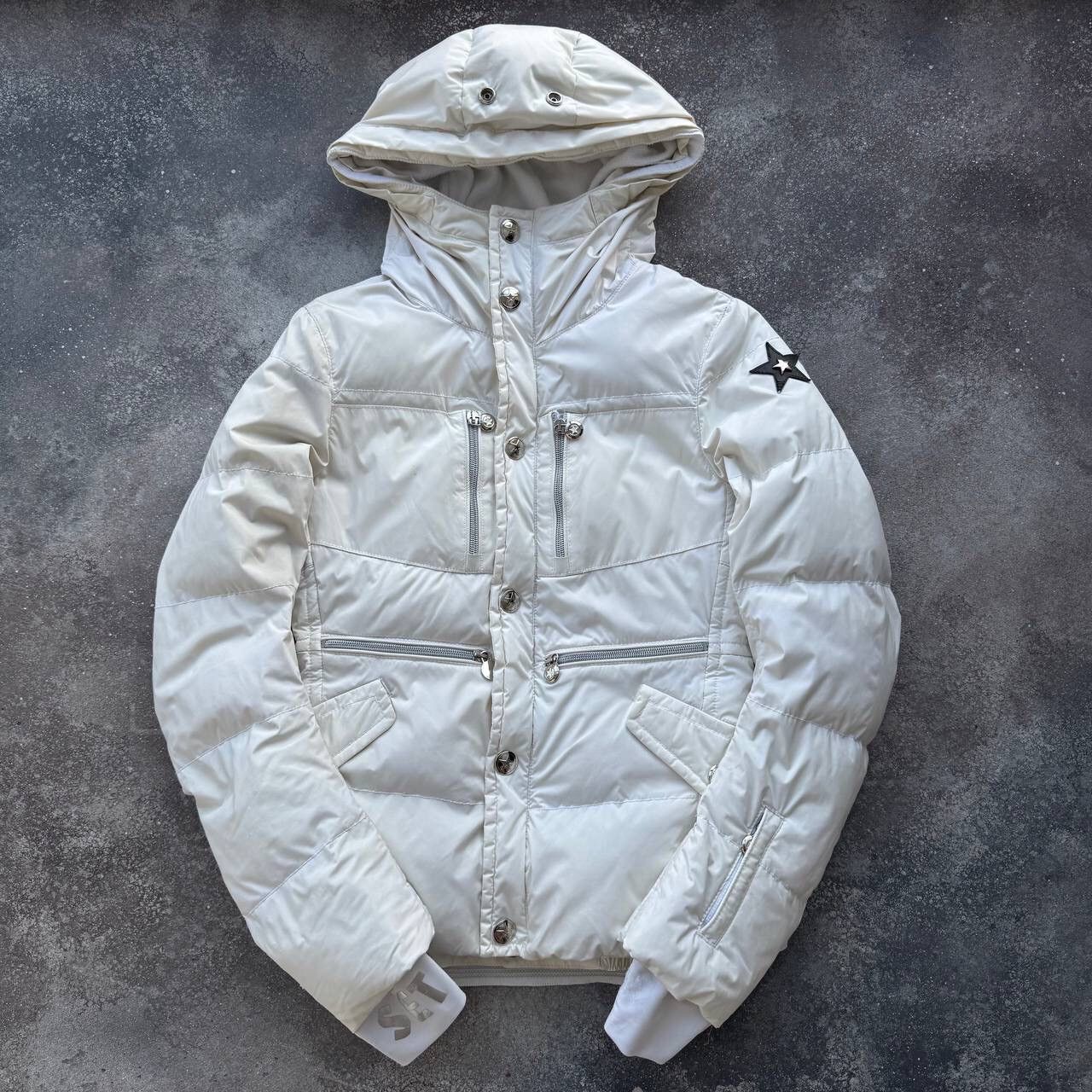 JET SET × Vintage Jet Set Vintage Iconic Ski Hooded Jacket Size S / US 4 / IT 40 - 1 Thumbnail
