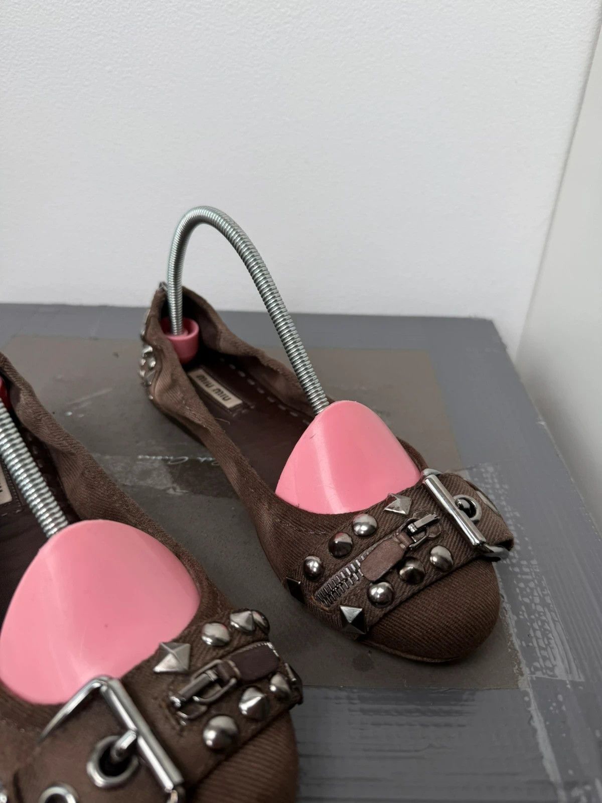 Miu Miu Miu Miu ballerinas ballet 2000s y2k vintage archive Size US 6.5 / IT 36.5 - 6 Thumbnail