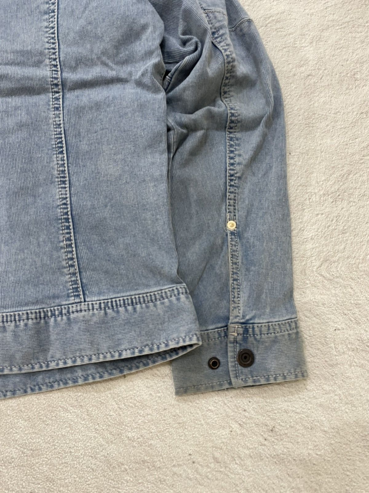 Japanese Brand 2000s Frontier Light Wash Utility Denim Zip Jacket 14th Y2K Size US M / EU 48-50 / 2 - 10 Thumbnail