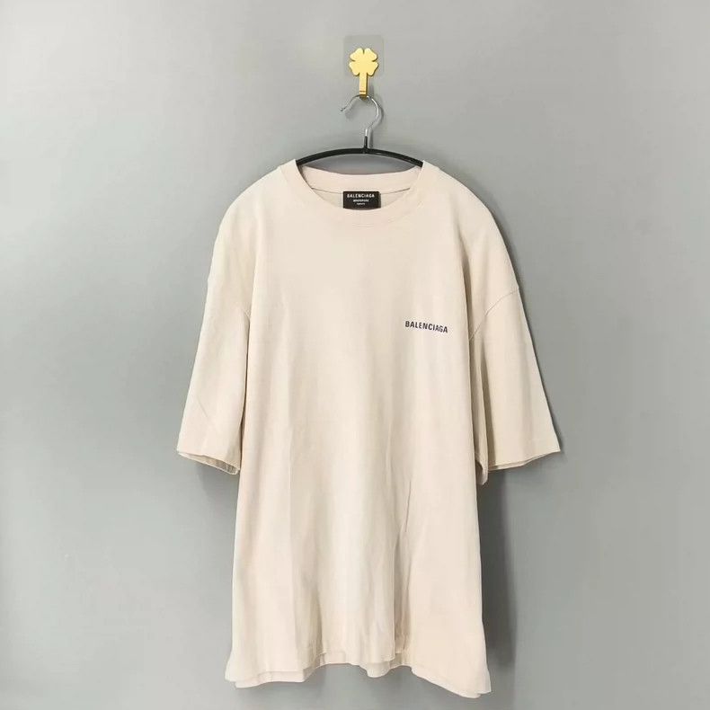 Balenciaga Balenciaga Back Logo Short Sleeve Size US S / EU 44-46 / 1 - 1 Thumbnail