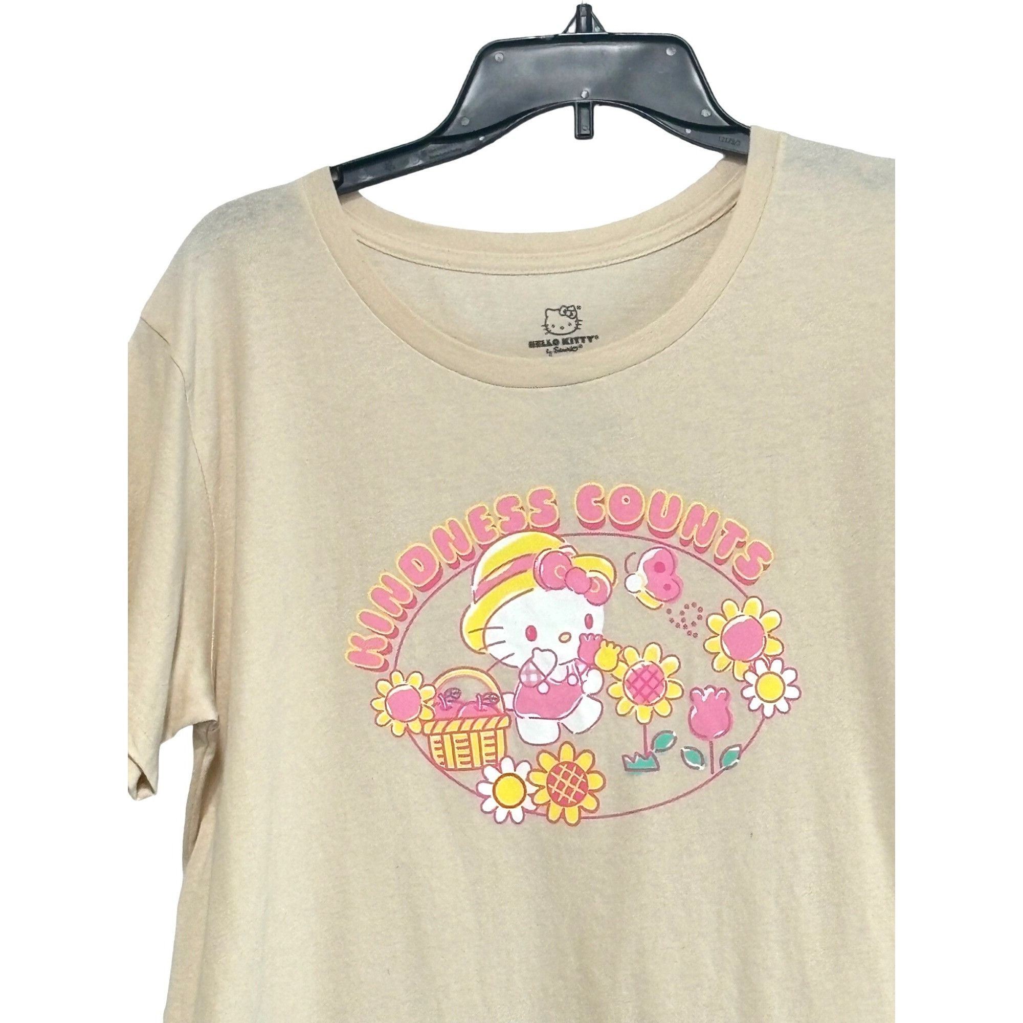 Other Desert Dreamer Hello Kitty Kindness Counts Cotton Graphic T- Size XL / US 12-14 / IT 48-50 - 4 Thumbnail