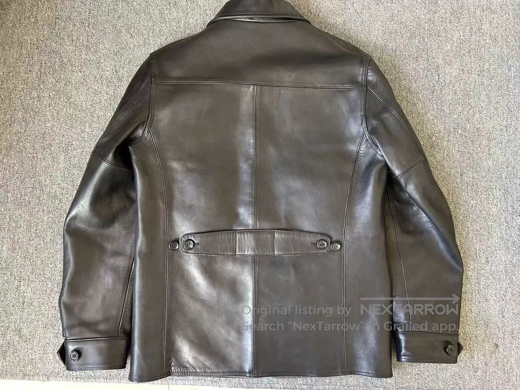 Other premium leather outerwear jacket size 38. Size US M / EU 48-50 / 2 - 2 Thumbnail