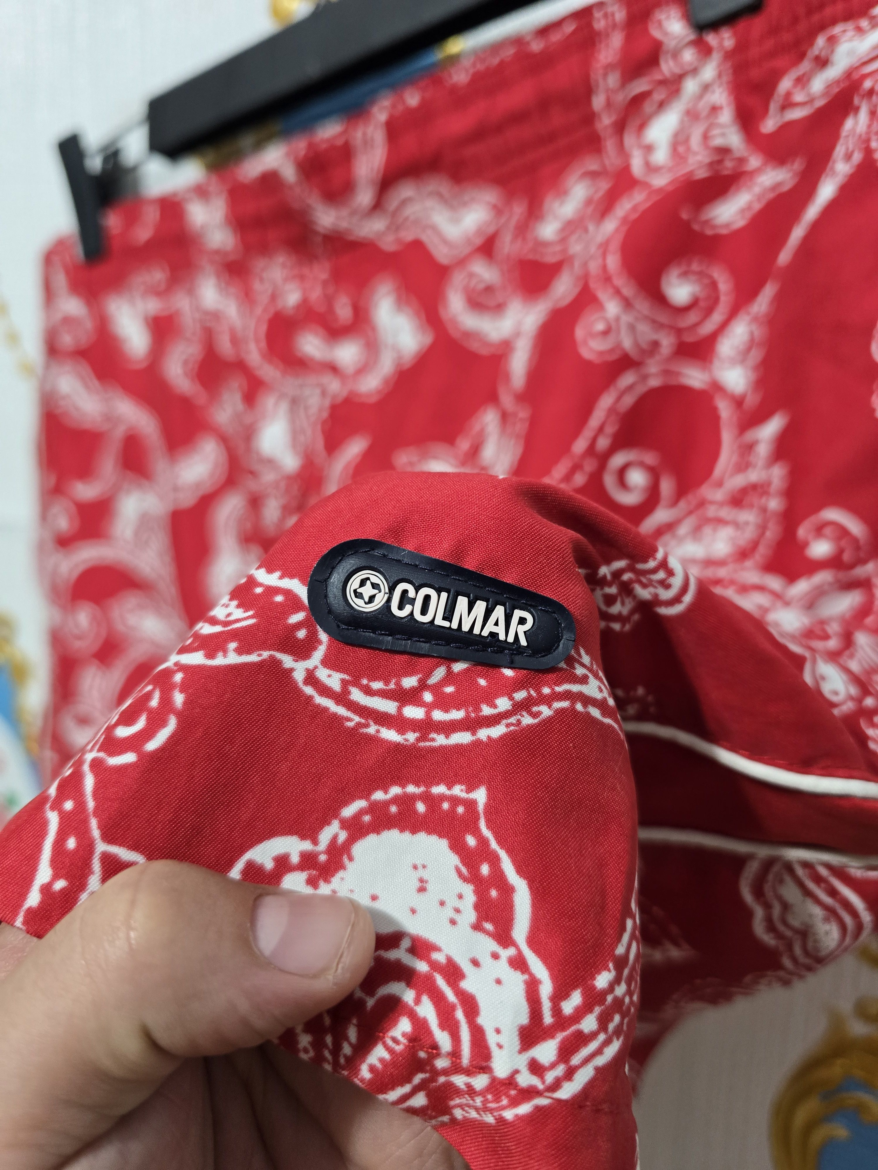 Colmar Colmar red floral print swim shorts. VINTAGE,xl Size US 36 / EU 52 - 4 Thumbnail