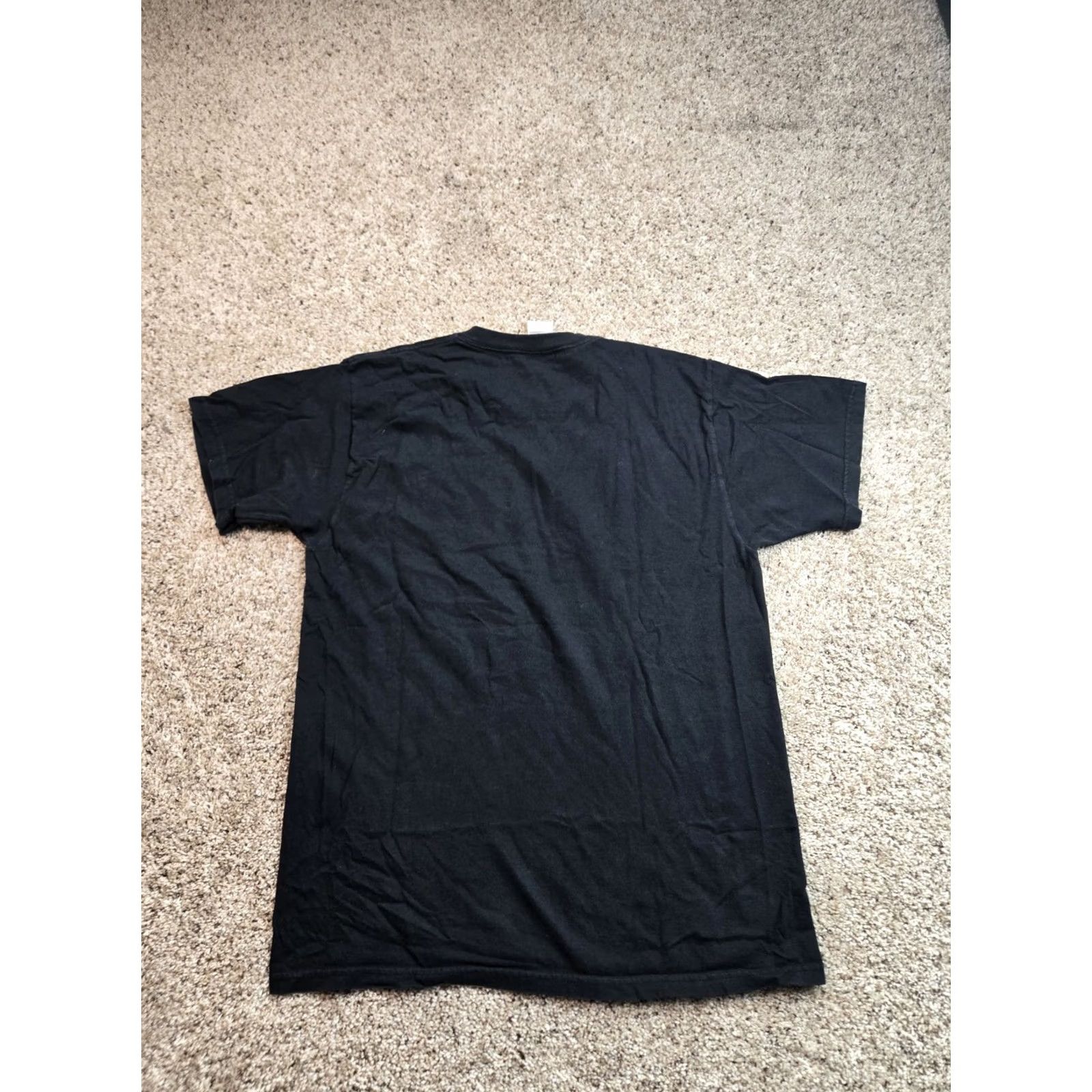 Fruit Of The Loom VINTAGE Mana Amar Es Combatir Shirt L Black Short Sleeve Band Tee 90s Mens Foss Fruit of the Loom Y2K Size US L / EU 52-54 / 3 - 5 Thumbnail
