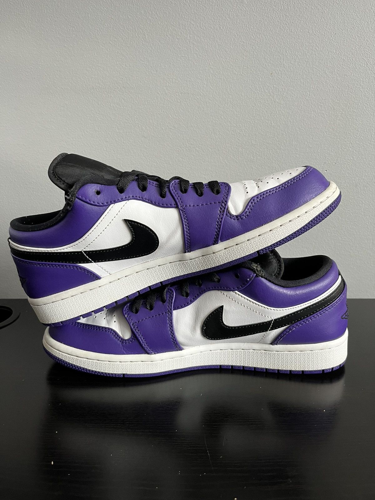 Jordan Brand Air Jordan 1 Low Court Purple Size US 10 / EU 43 - 2 Thumbnail