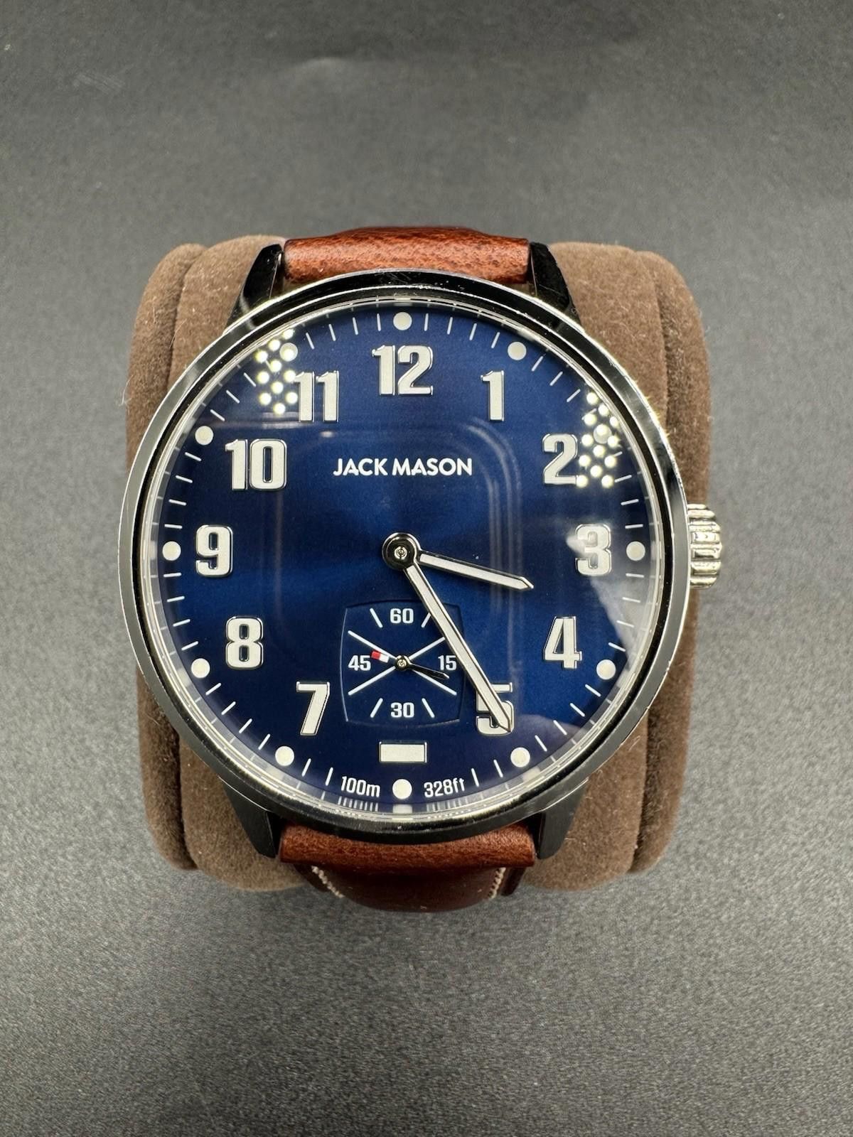 Other Jack Mason Field Sub Second Quartz 38mm Leather Strap - JM-F Size ONE SIZE - 1 Thumbnail