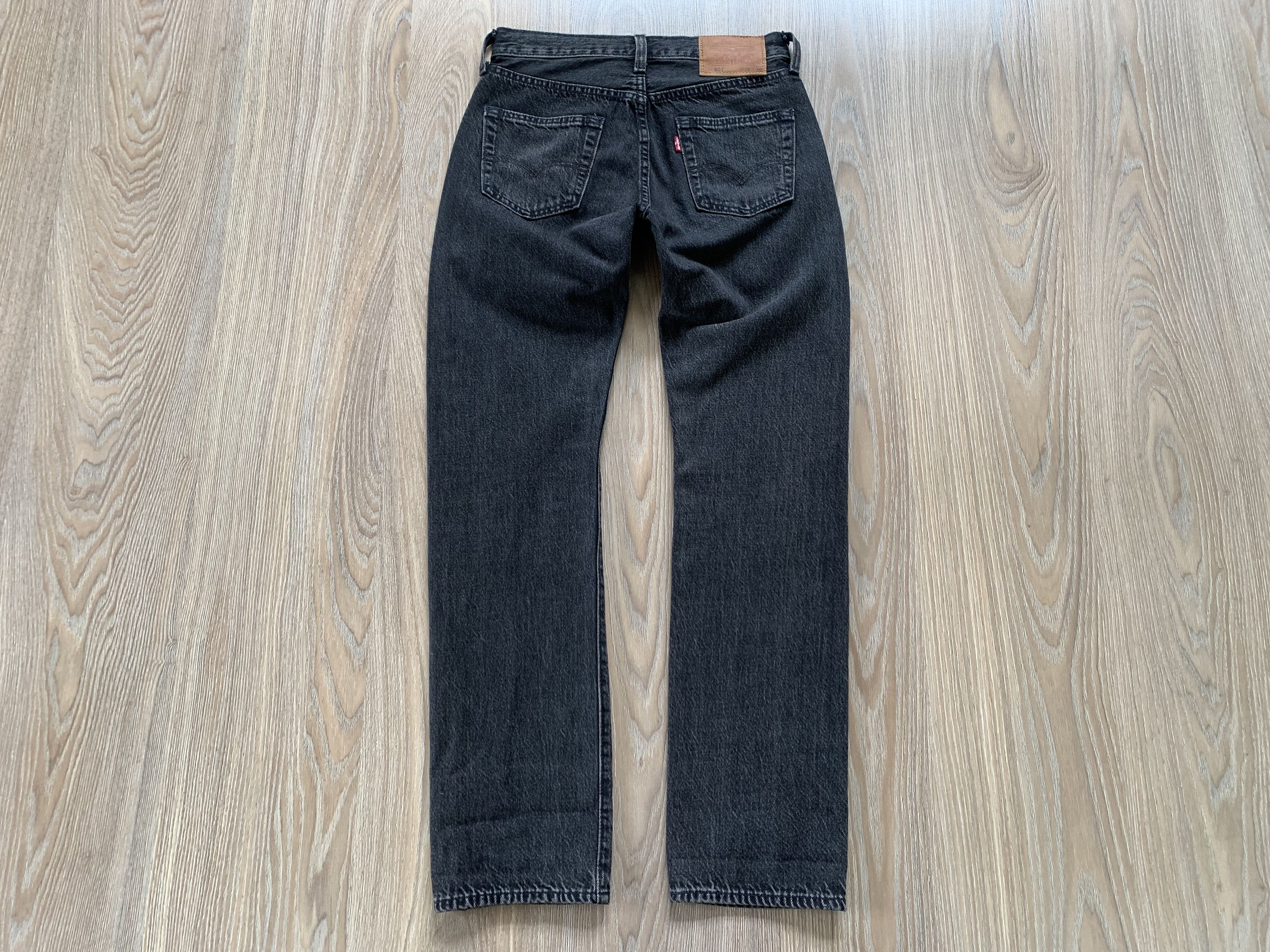 Levi's Levi's Premium 501 Dark Grey Jeans Size US 26 / EU 42 - 3 Thumbnail