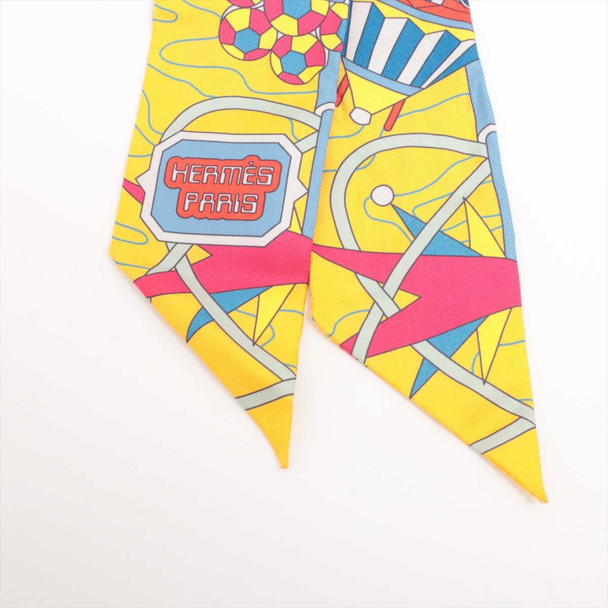Hermes Twilly Scarf Odyssey Silk Size ONE SIZE - 2 Thumbnail