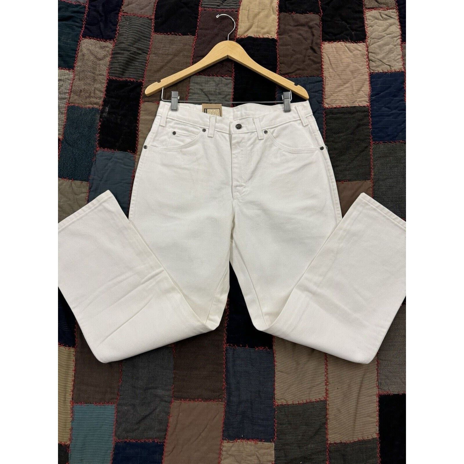 Dickies Deadstock 90s Dickies White Carpenter Painter Pant W33 X L30 Size US 33 - 1 Thumbnail