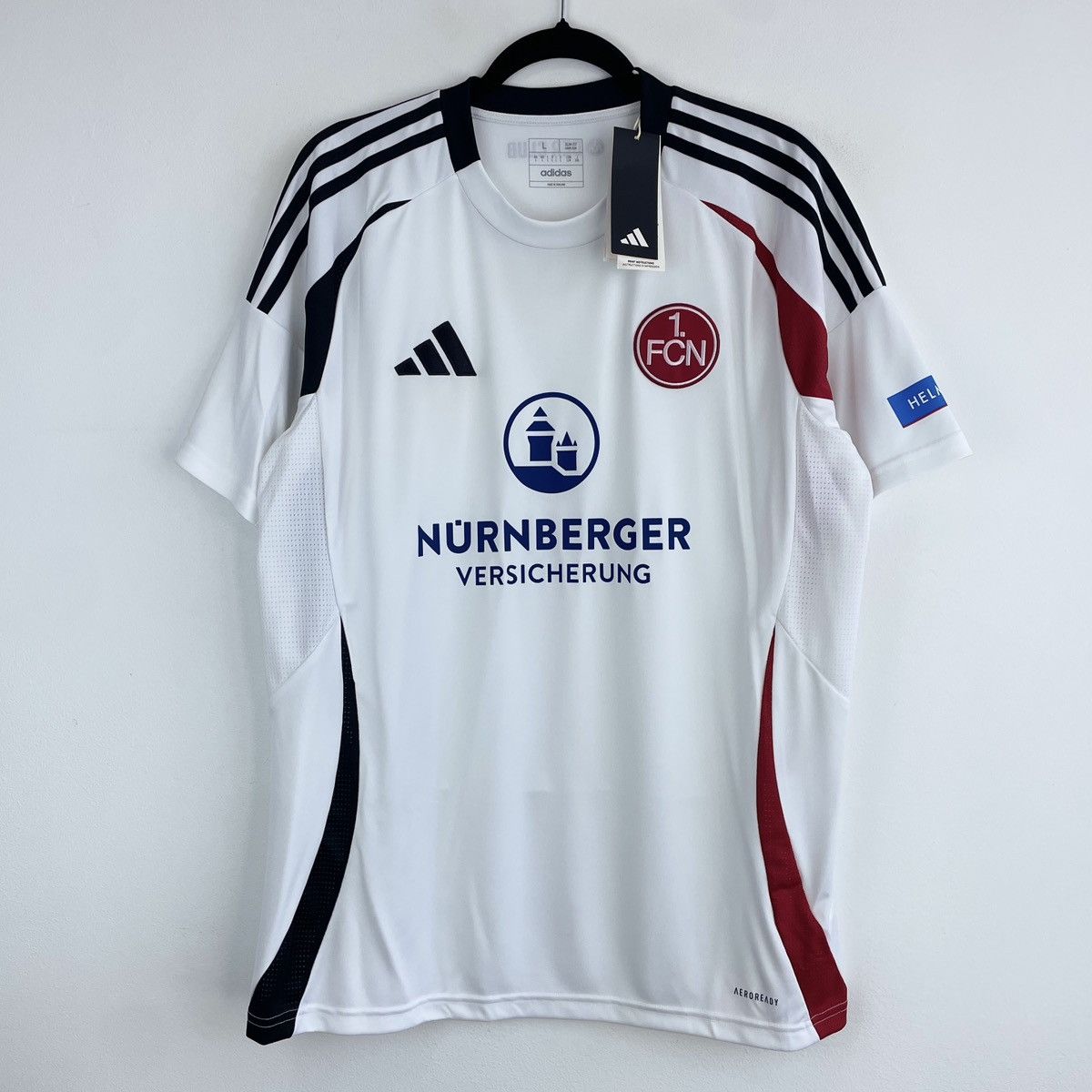 Adidas 1. FC Nürnberg Away Adidas Jersey Shirt 2024/2025 size L Size US L / EU 52-54 / 3 - 1 Thumbnail