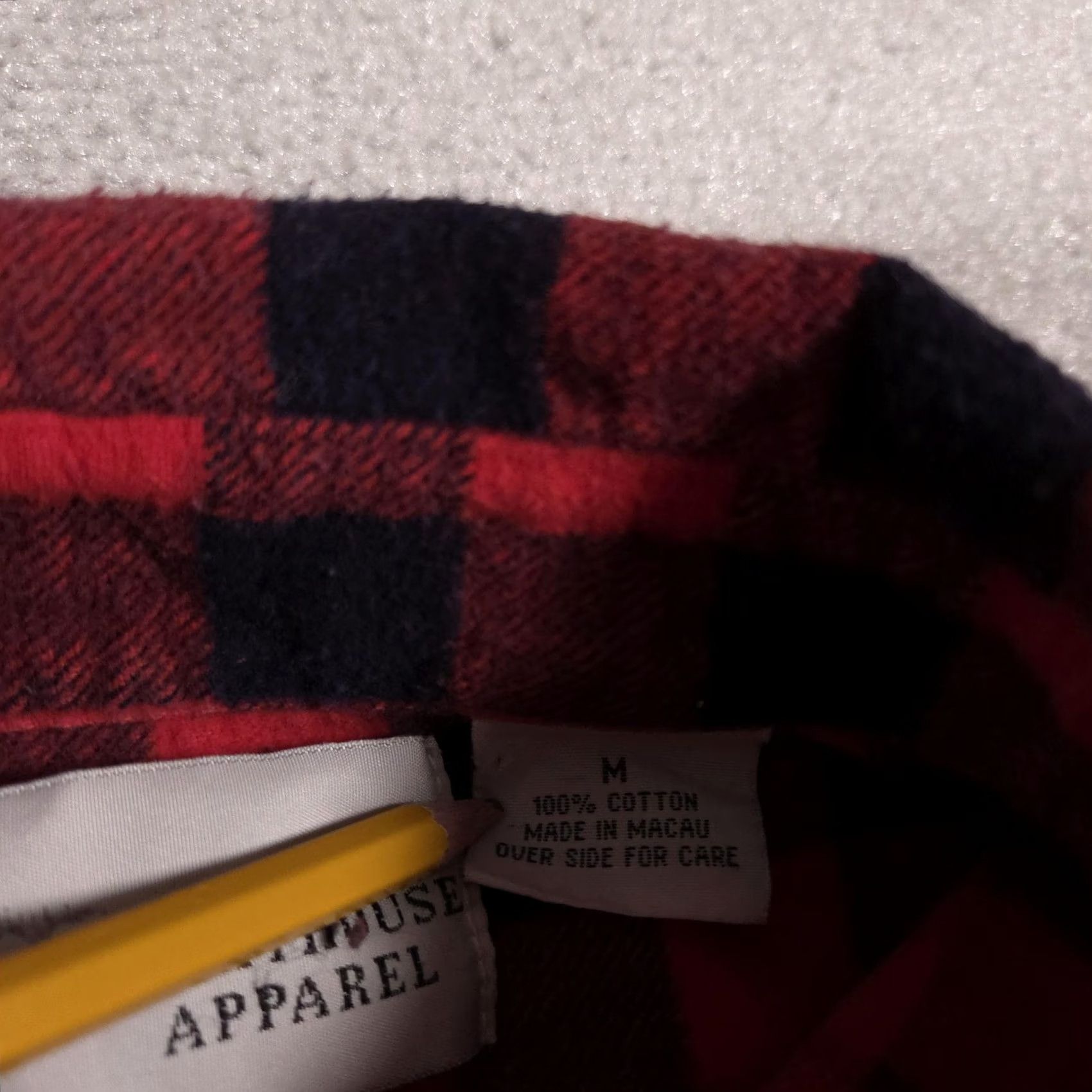 Vintage Lighthouse Apparel Shirt Womens Medium Red Plaid Flannel Snowman Embroidered Christmas Winter Button-Up Size M / US 6-8 / IT 42-44 - 7 Thumbnail