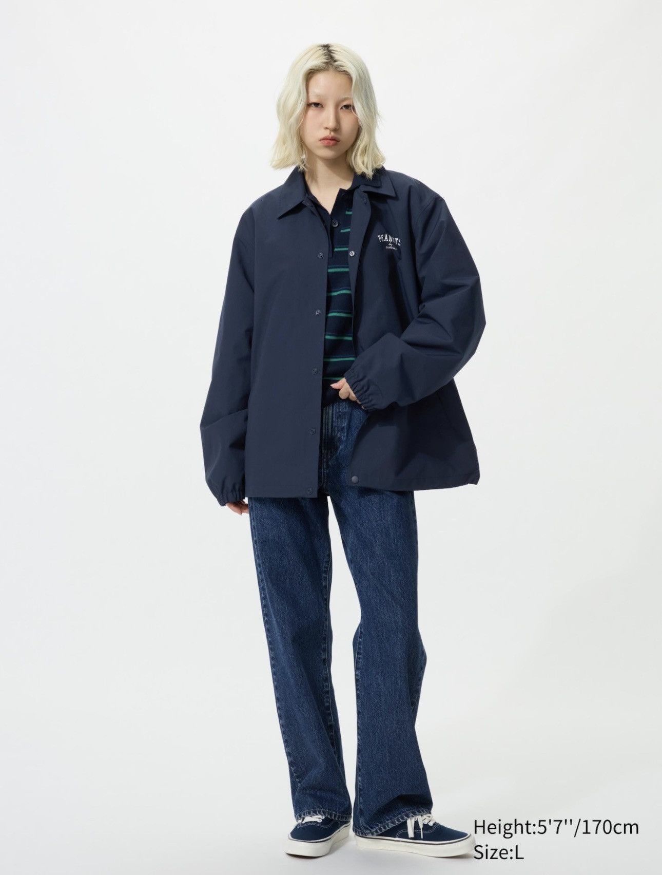 Kaws × Peanuts × Uniqlo Uniqlo Peanuts Coach Jacket Size US M / EU 48-50 / 2 - 3 Thumbnail