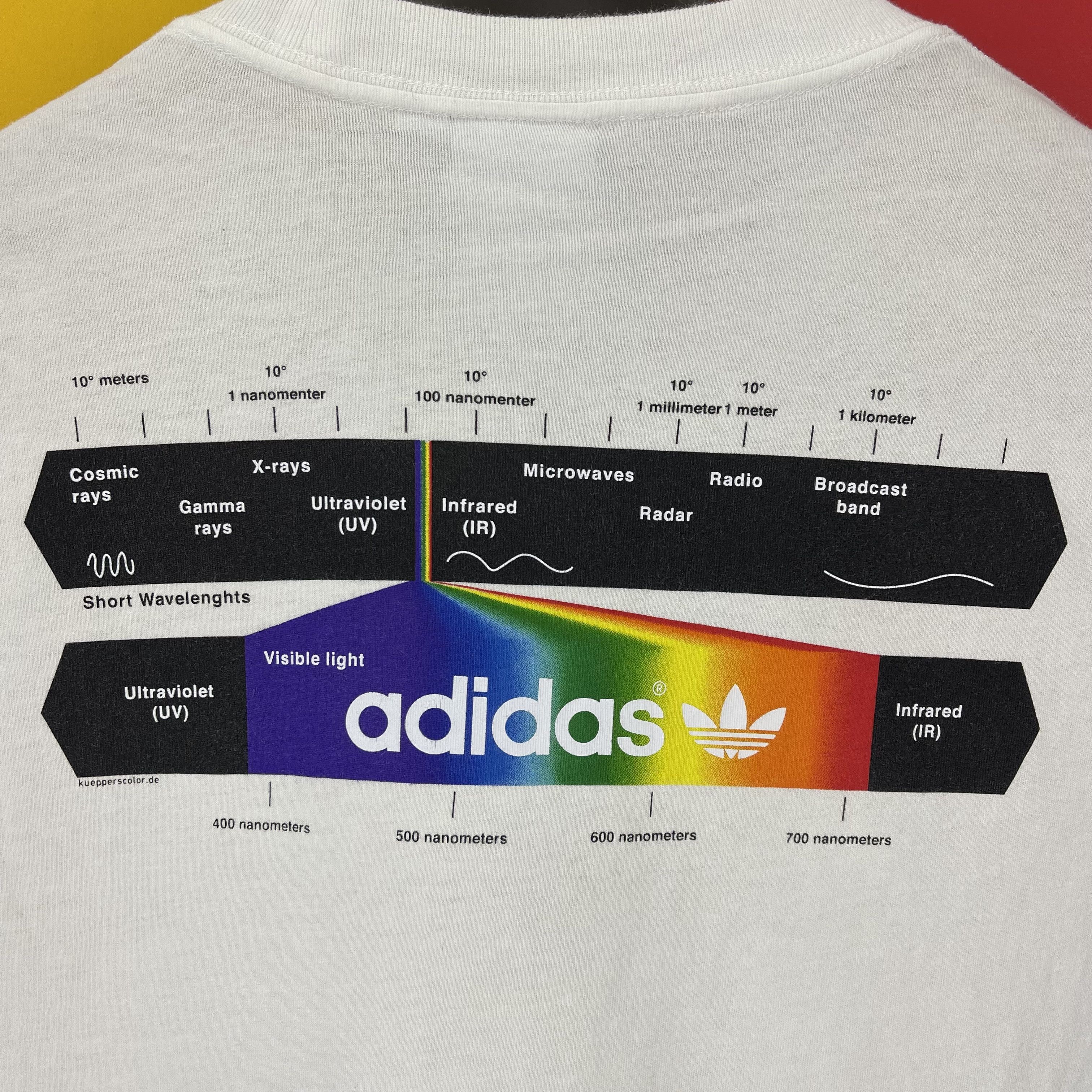 Adidas ADIDAS KUEPPERSCOLOR Crew Neck T Shirt #1768/07 Size US S / EU 44-46 / 1 - 2 Thumbnail