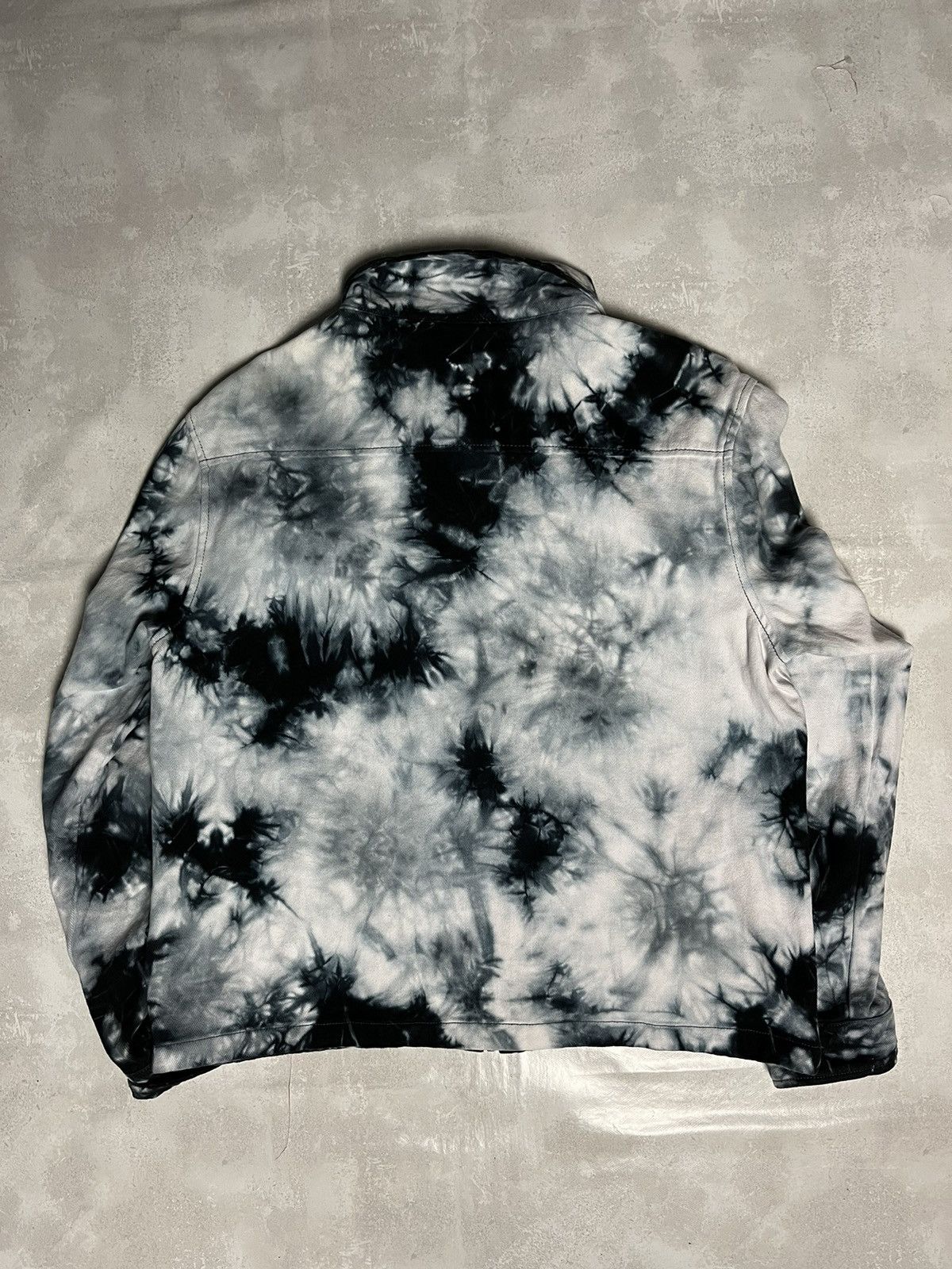 Von Dutch Vintage Von Dutch Kami Denim Tie Dye Jacket Size US L / EU 52-54 / 3 - 2 Thumbnail