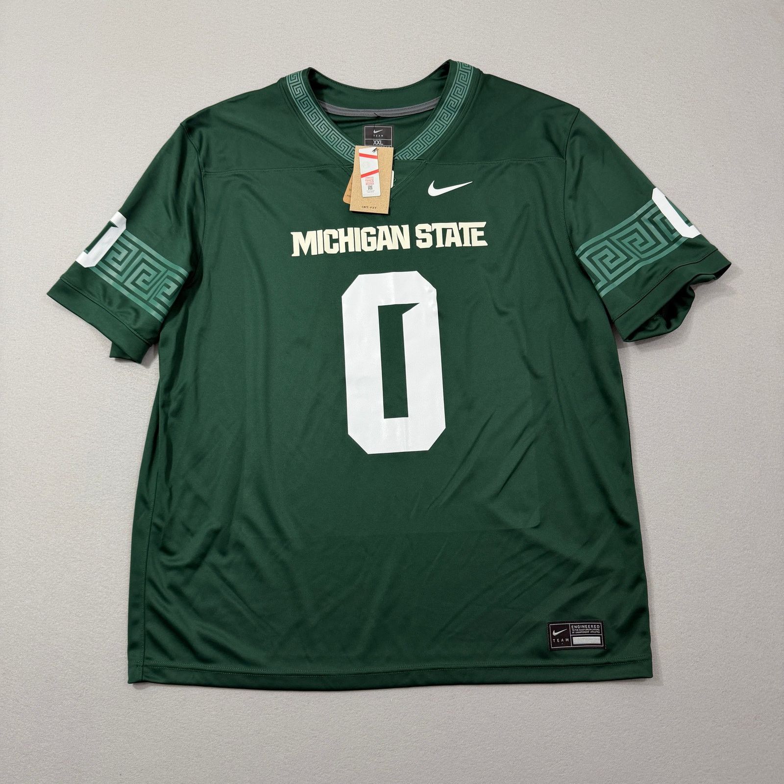 Nike Nike Michigan State Spartans Charles Brantley Jersey 2XL NEW Size US XXL / EU 58 / 5 - 1 Thumbnail
