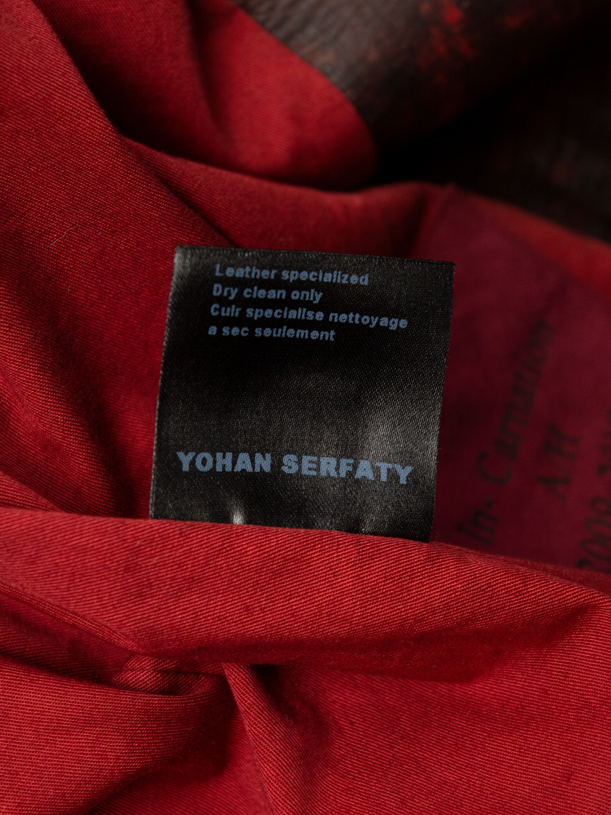 Y/Project × Yohan Serfaty Yohan Serfaty - A/W 2009 - dapple dyed deer leather jacket Size XS / US 0-2 / IT 36-38 - 17 Thumbnail