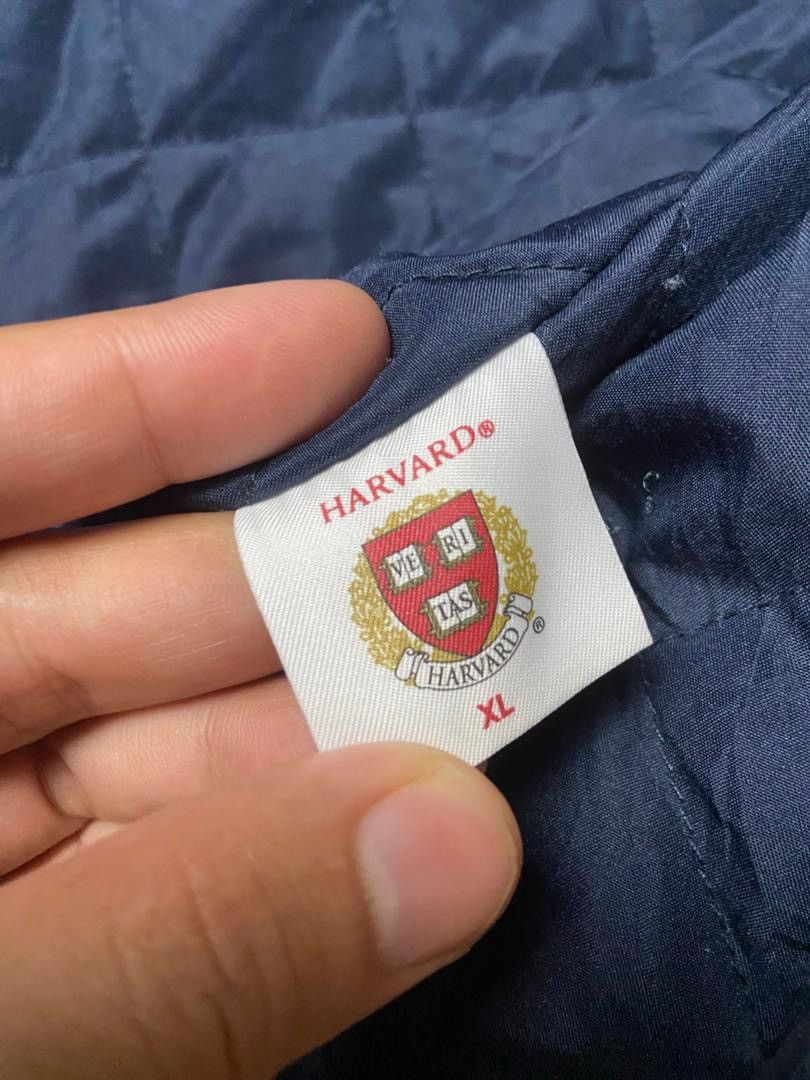 GU GU Harvard University Synthetic Leather Varsity Jacket (176) Size US XL / EU 56 / 4 - 6 Thumbnail