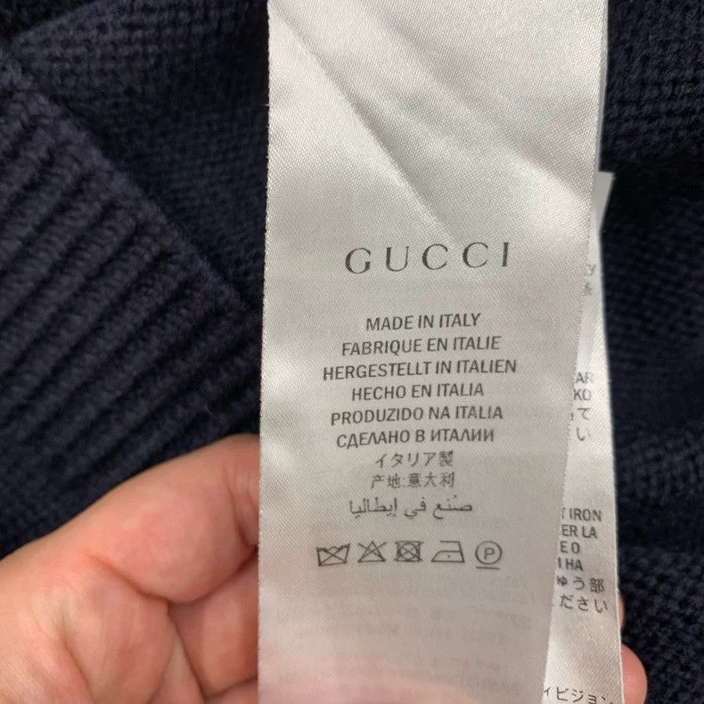 Gucci Gucci Anchor badge cardigan jacket 2504-Nextarrow Size US M / EU 48-50 / 2 - 5 Thumbnail