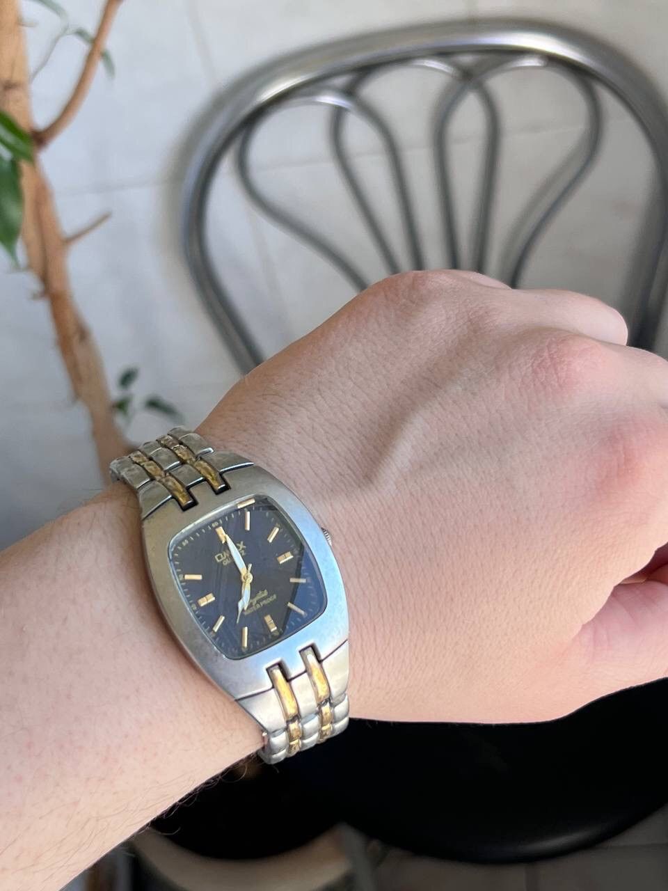 Japanese Brand × Vintage Omax vintage Chunky watch futuristic bracelet Watches Japan Size ONE SIZE - 6 Thumbnail