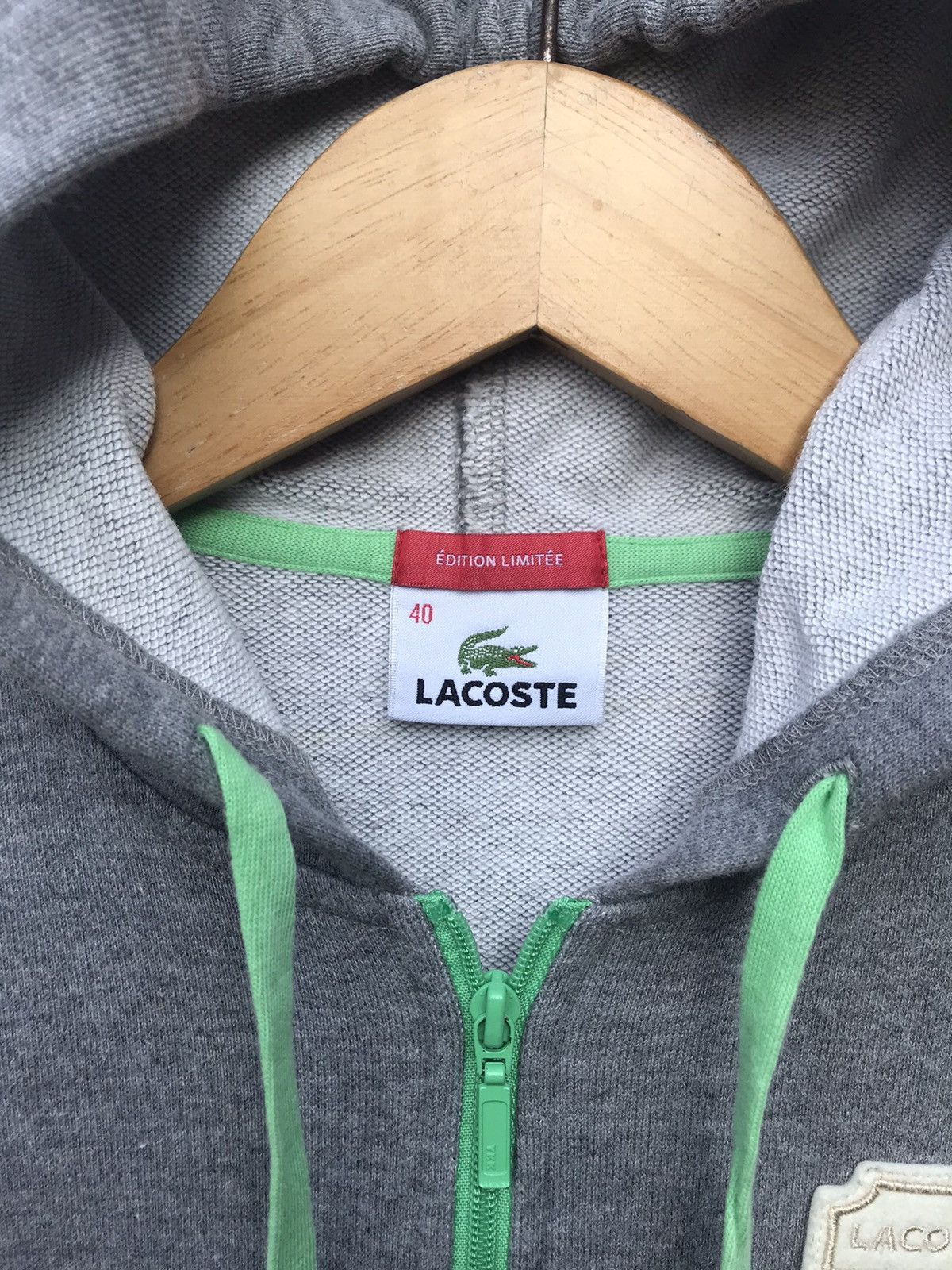 Lacoste Limited Edition Women Lacoste Sweater Hoodie Size S / US 4 / IT 40 - 2 Thumbnail