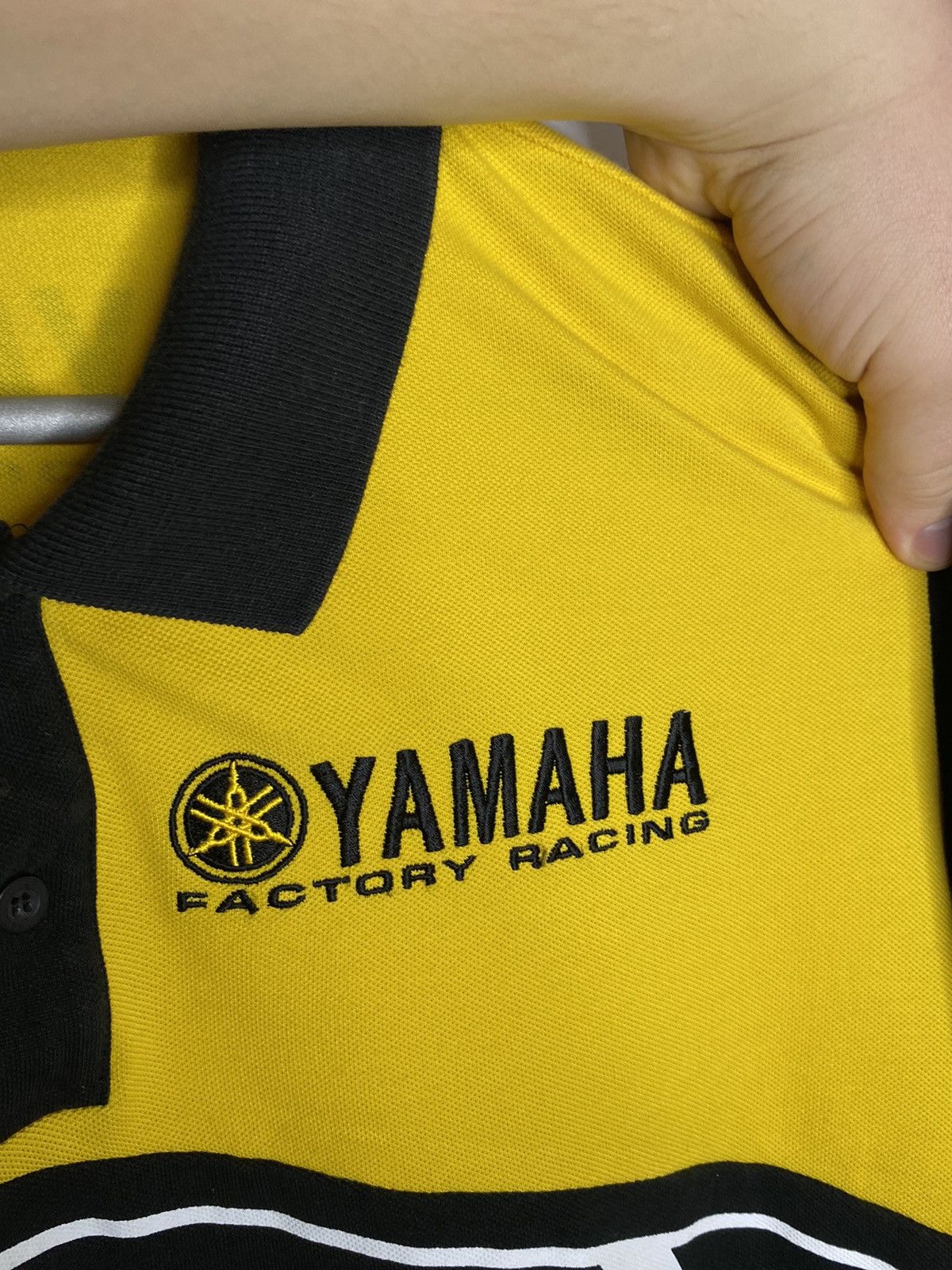 Yamaha 🏍️Yamaha 46 Factory Racing Polo Shirt Big Logo F1 Team🏍️ Size US XL / EU 56 / 4 - 8 Thumbnail