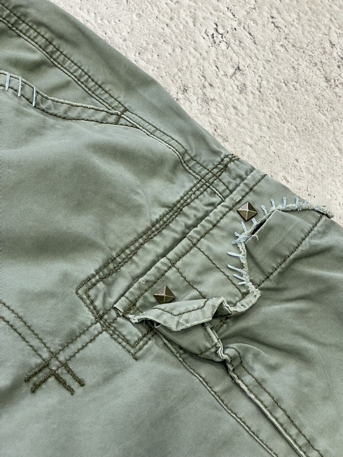 Japanese Brand Cargo baggy washed carhartt style pants wude leg y2k Size US 32 / EU 48 - 7 Thumbnail